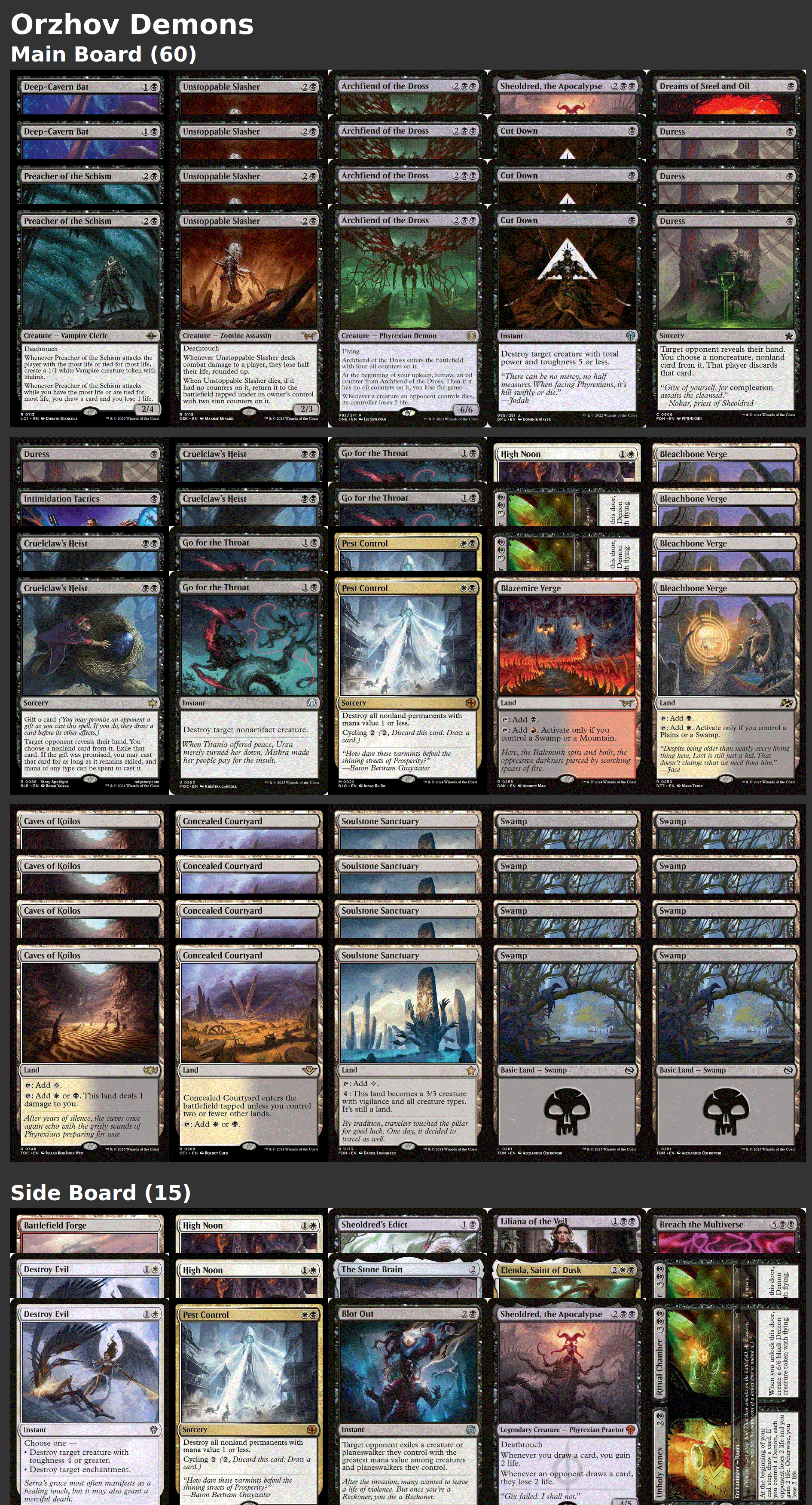Orzhov Demons