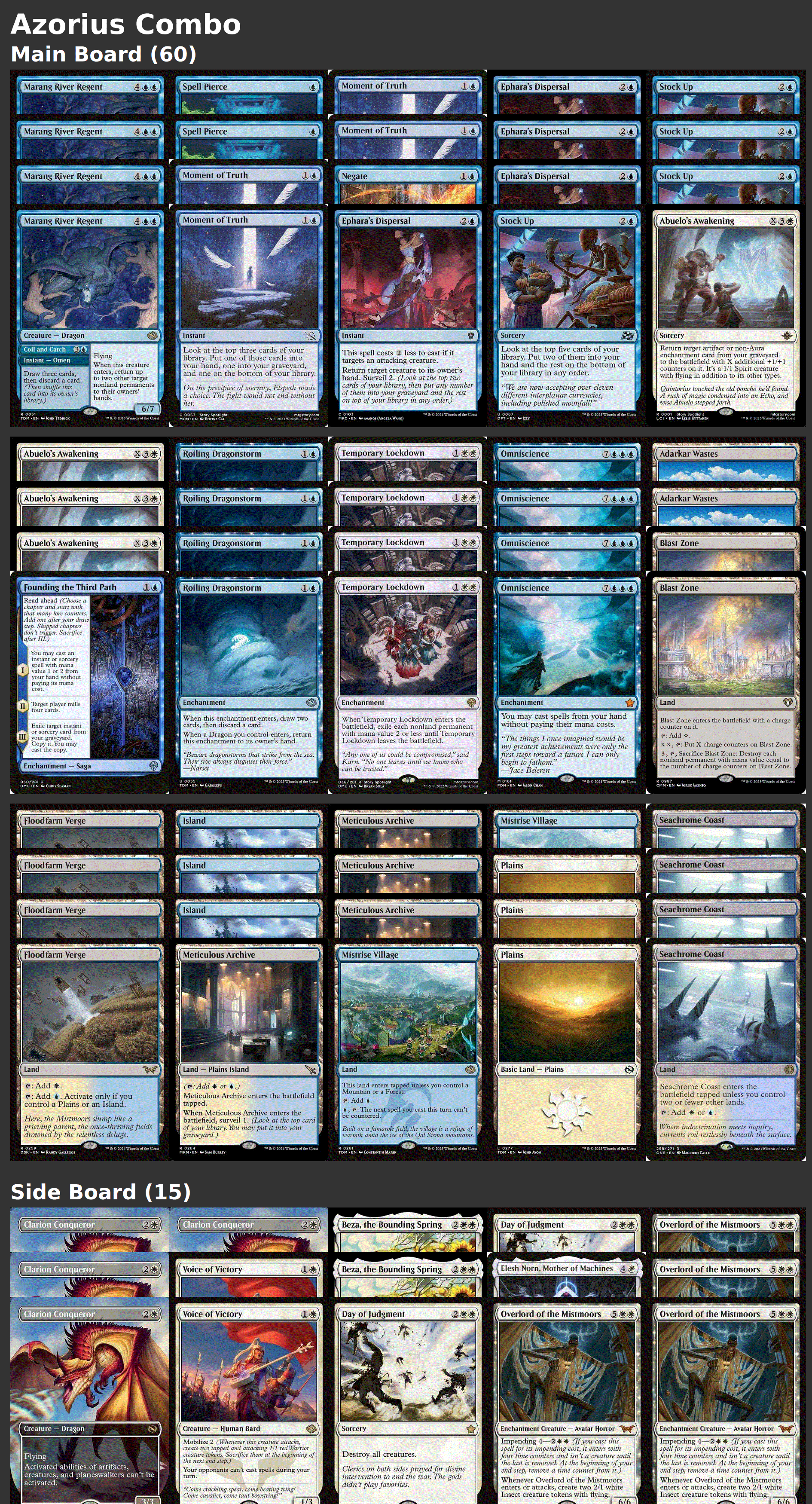 Azorius Combo
