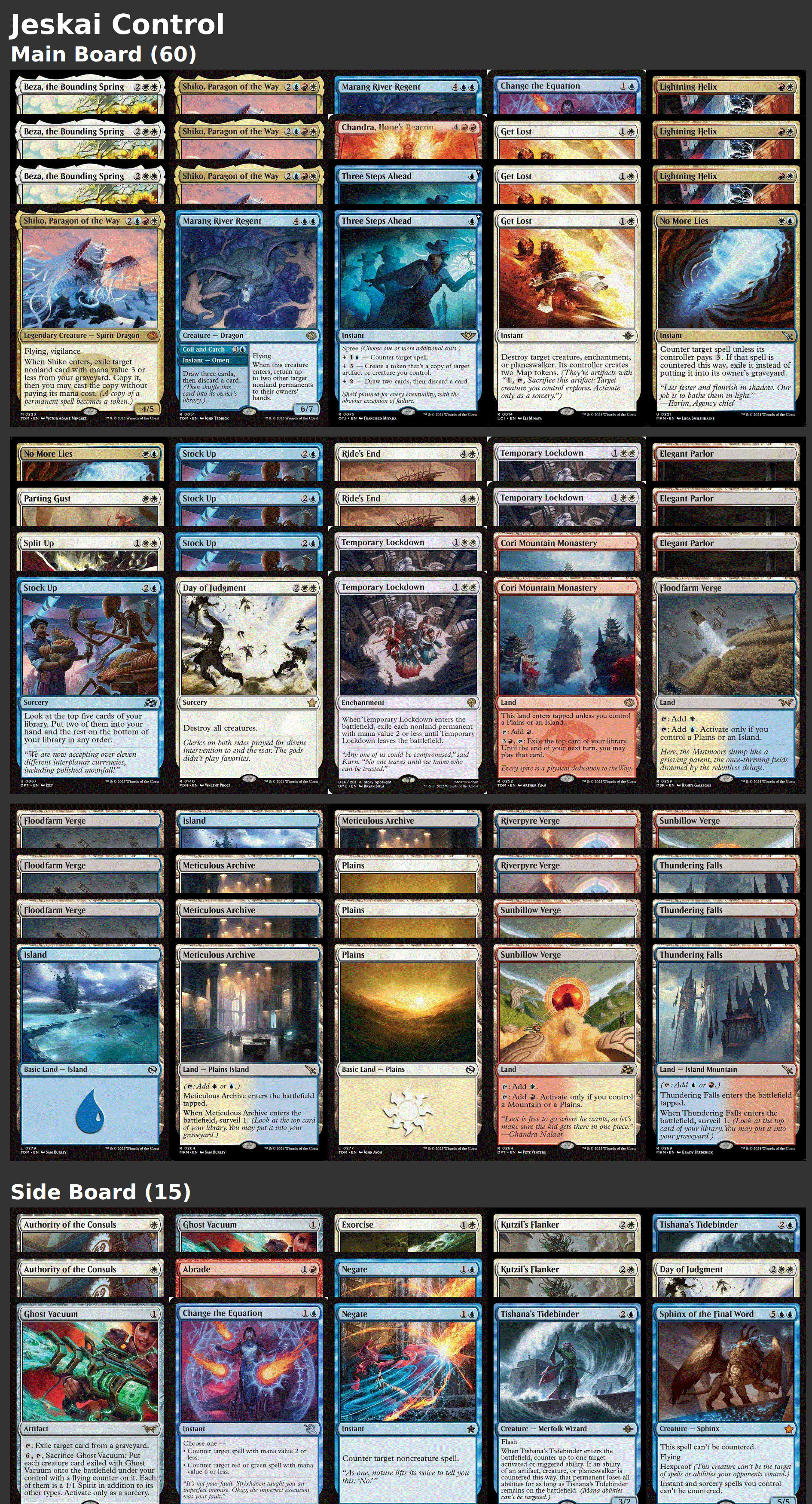 Jeskai Control