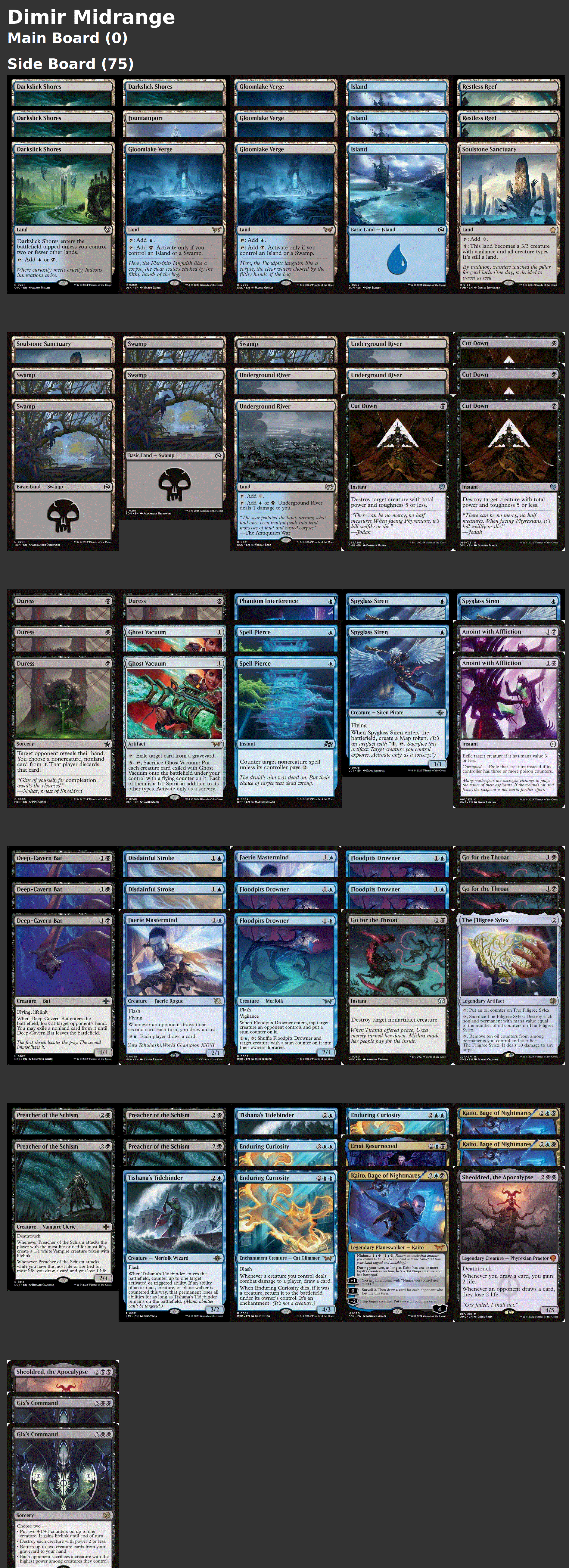 Dimir Midrange