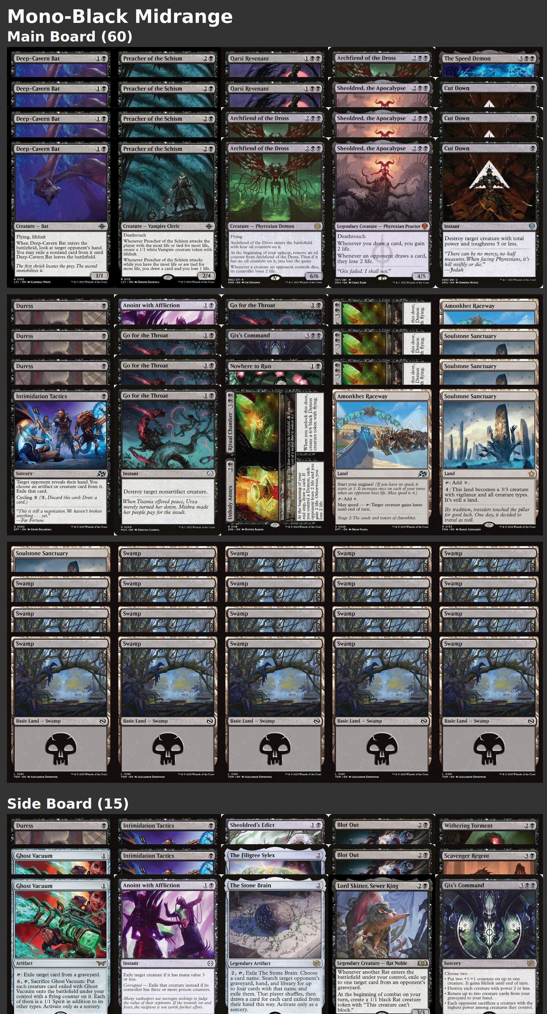 Mono-Black Midrange