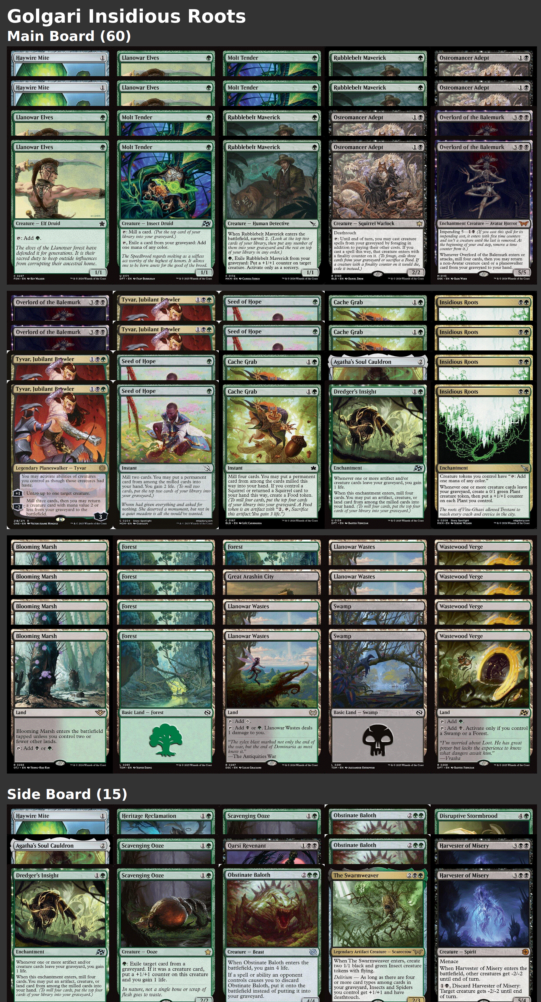 Golgari Insidious Roots