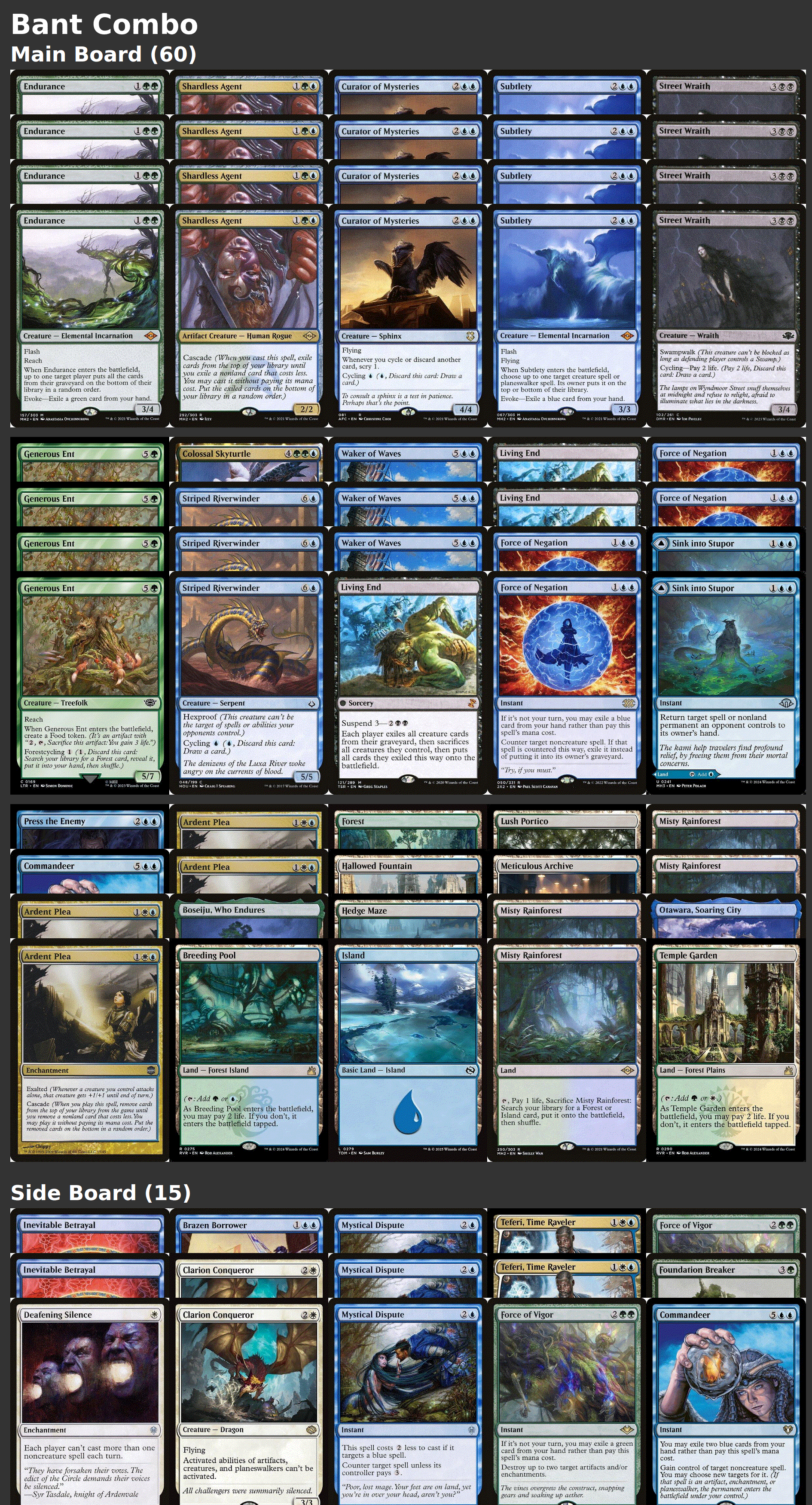 Bant Combo