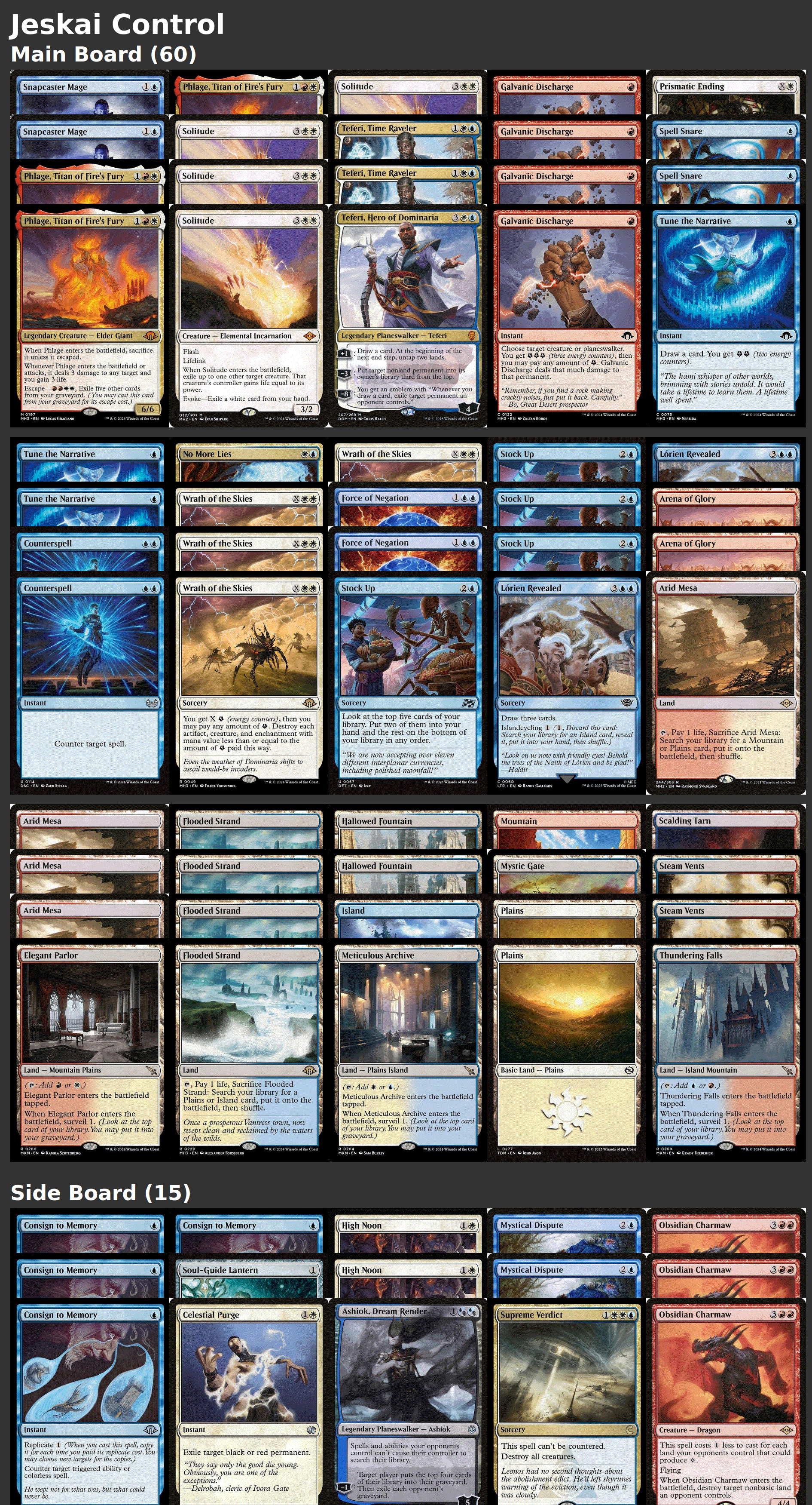 Jeskai Control