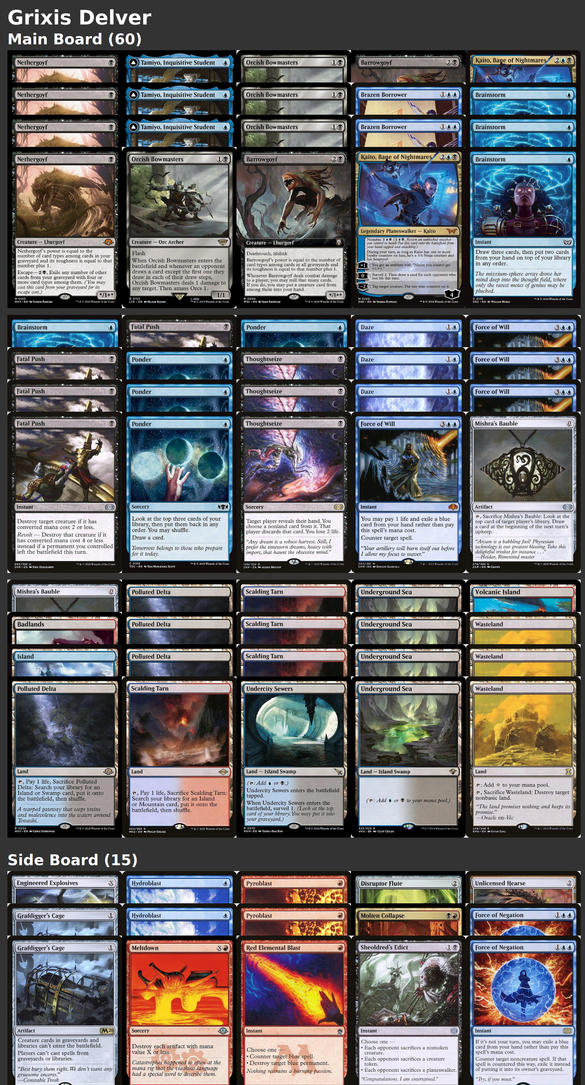 Grixis Delver