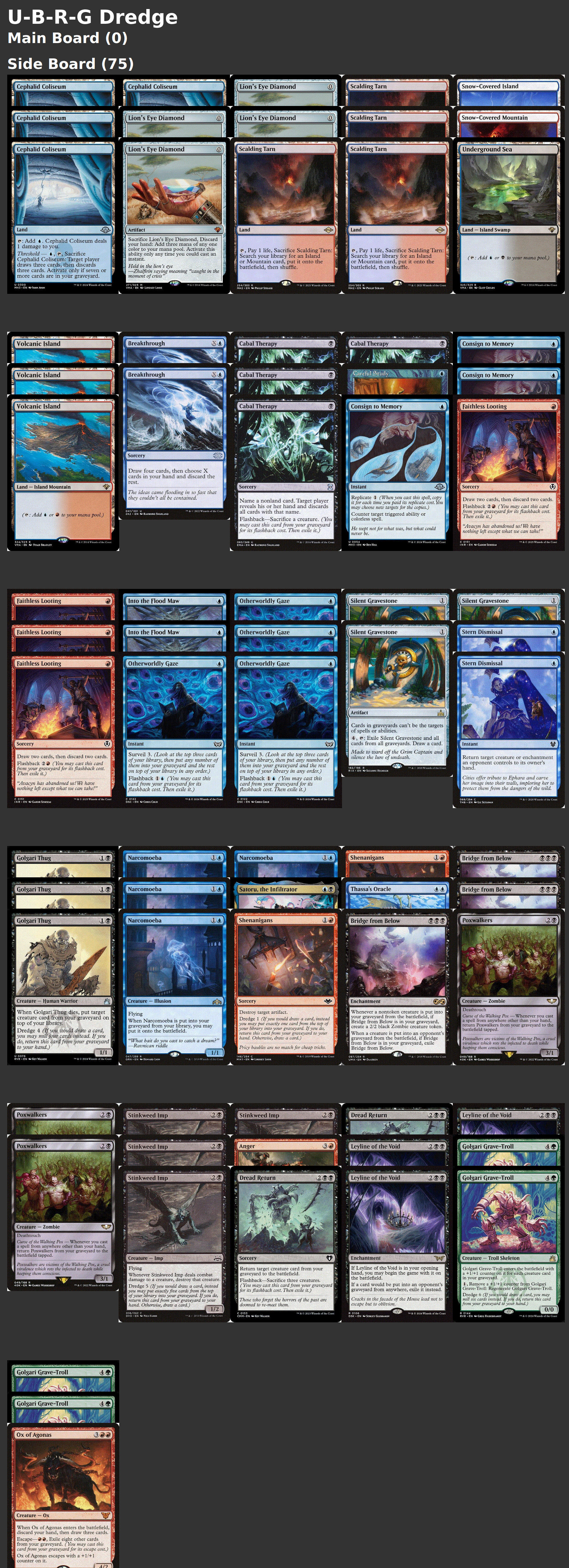 U-B-R-G Dredge