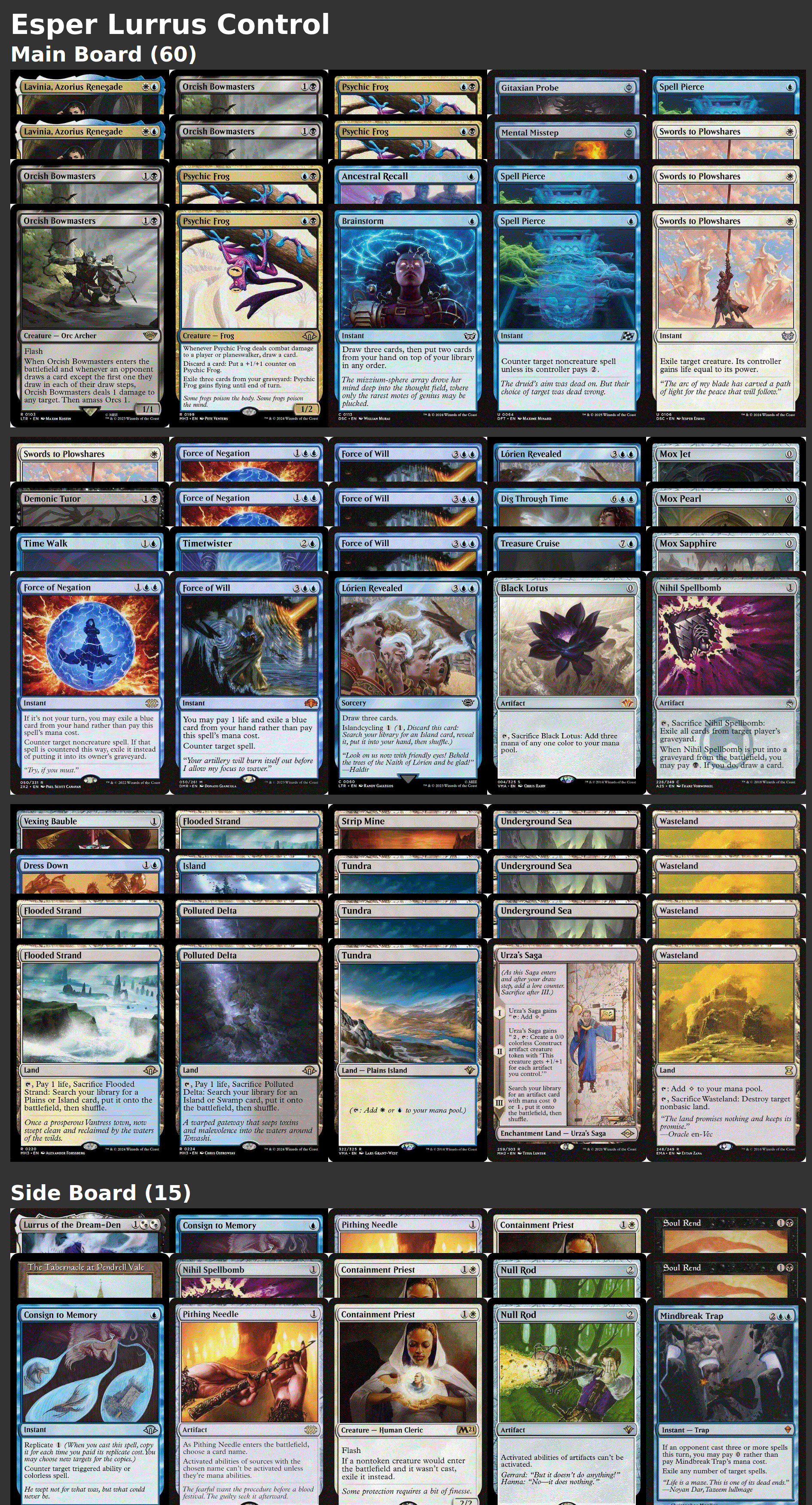 Esper Lurrus Control