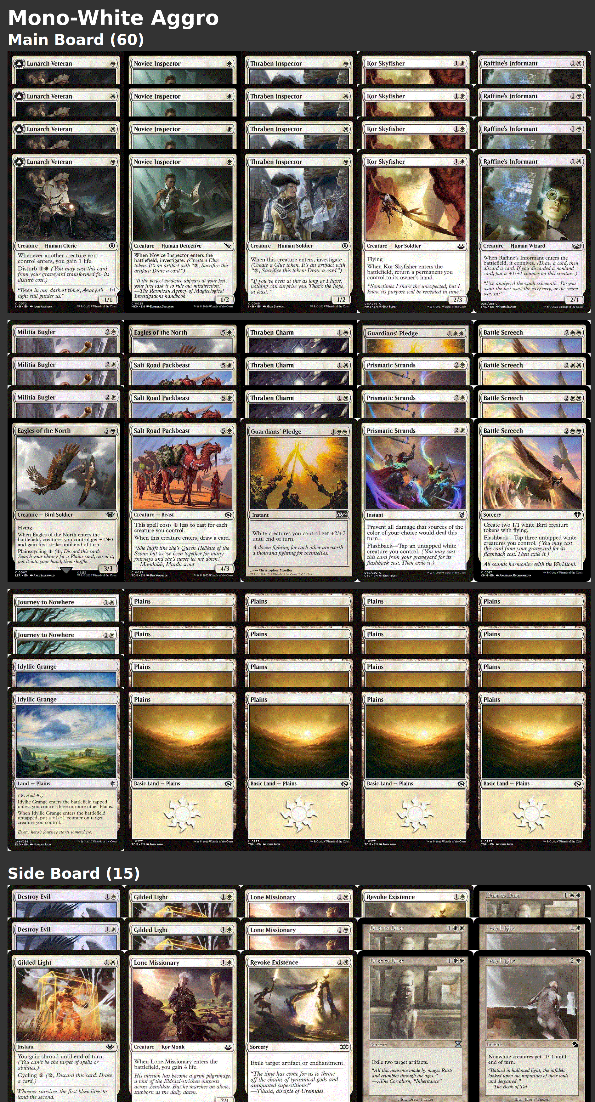 Mono-White Aggro