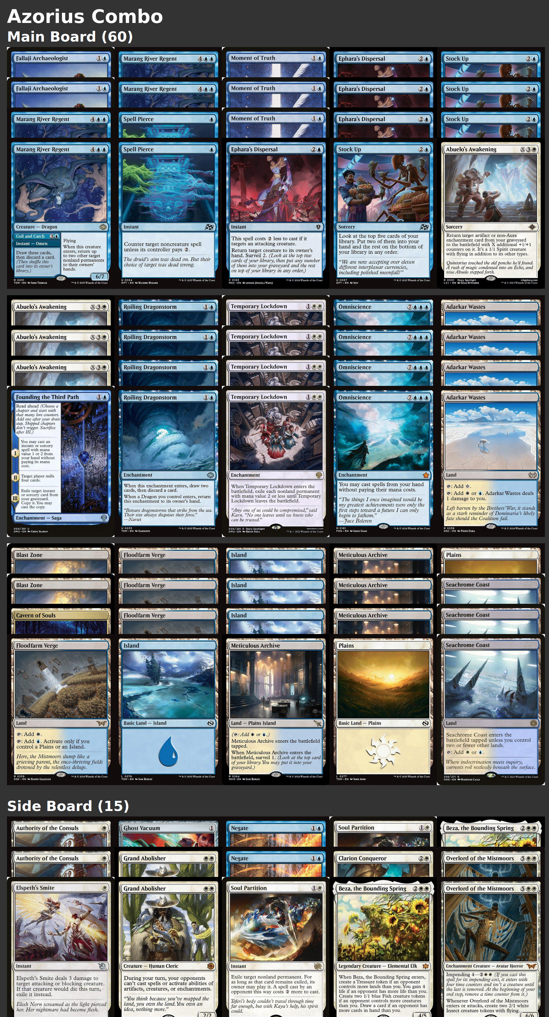 Azorius Combo