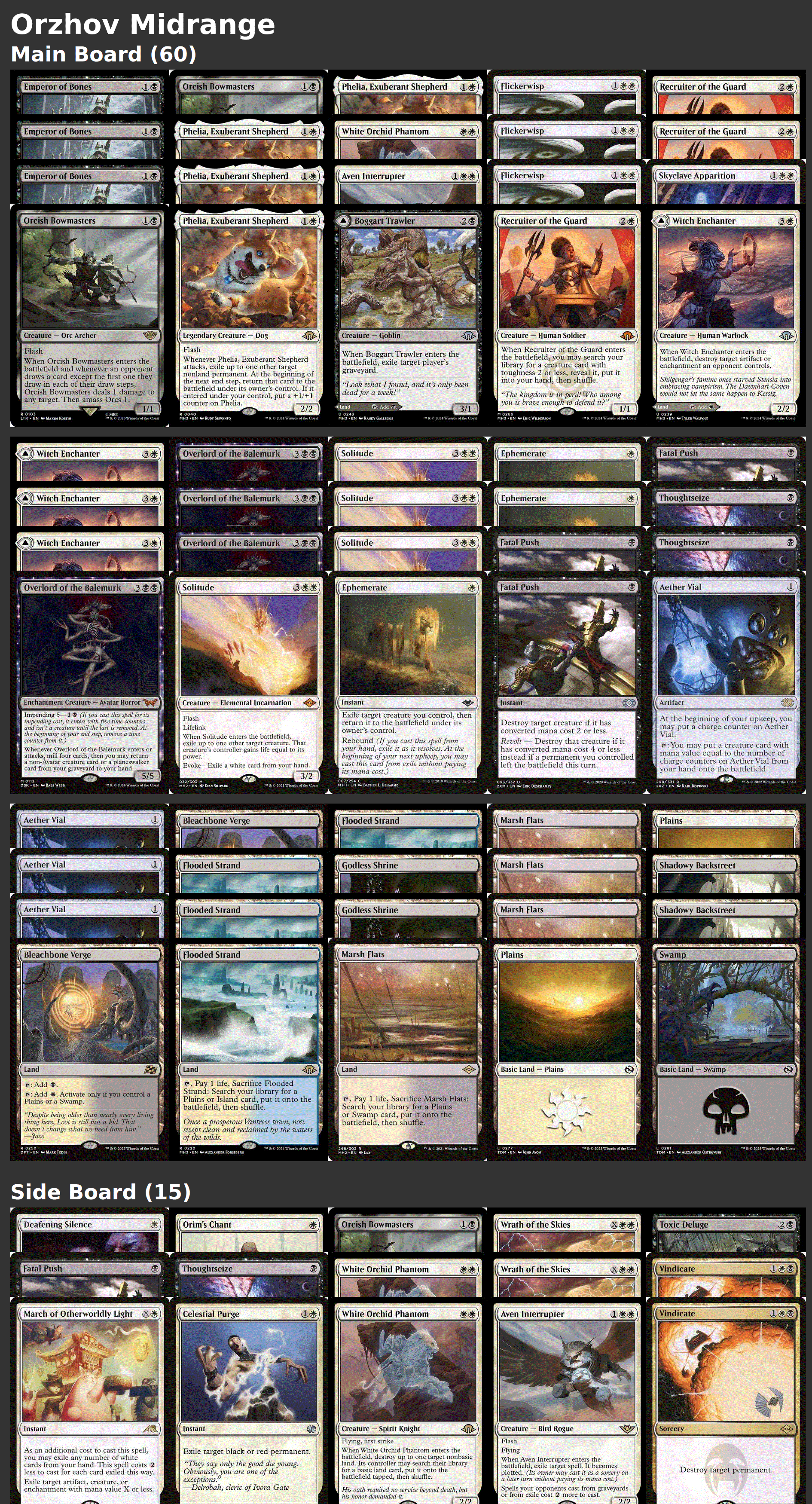 Orzhov Midrange