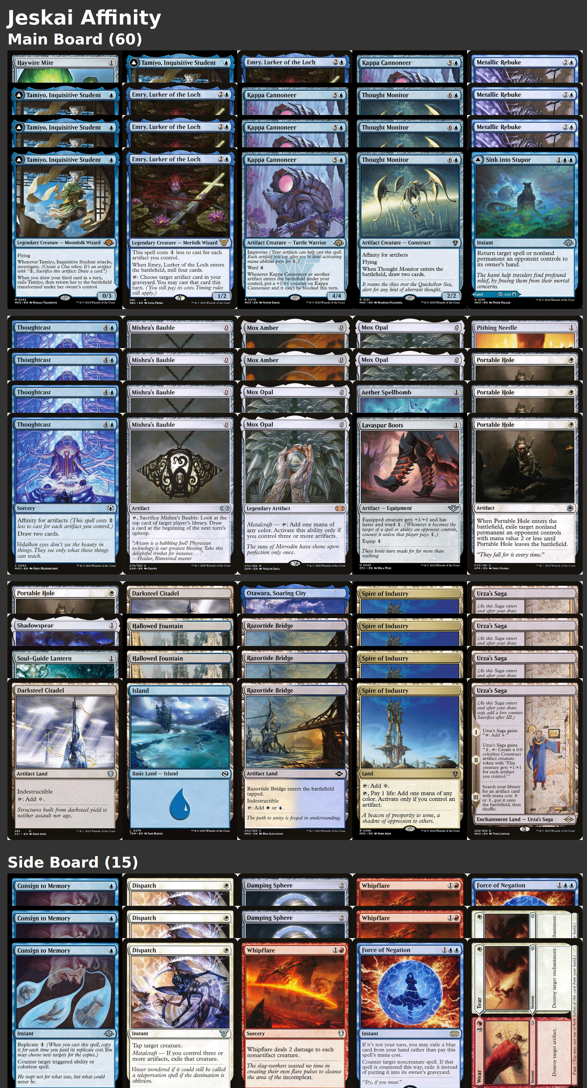 Jeskai Affinity