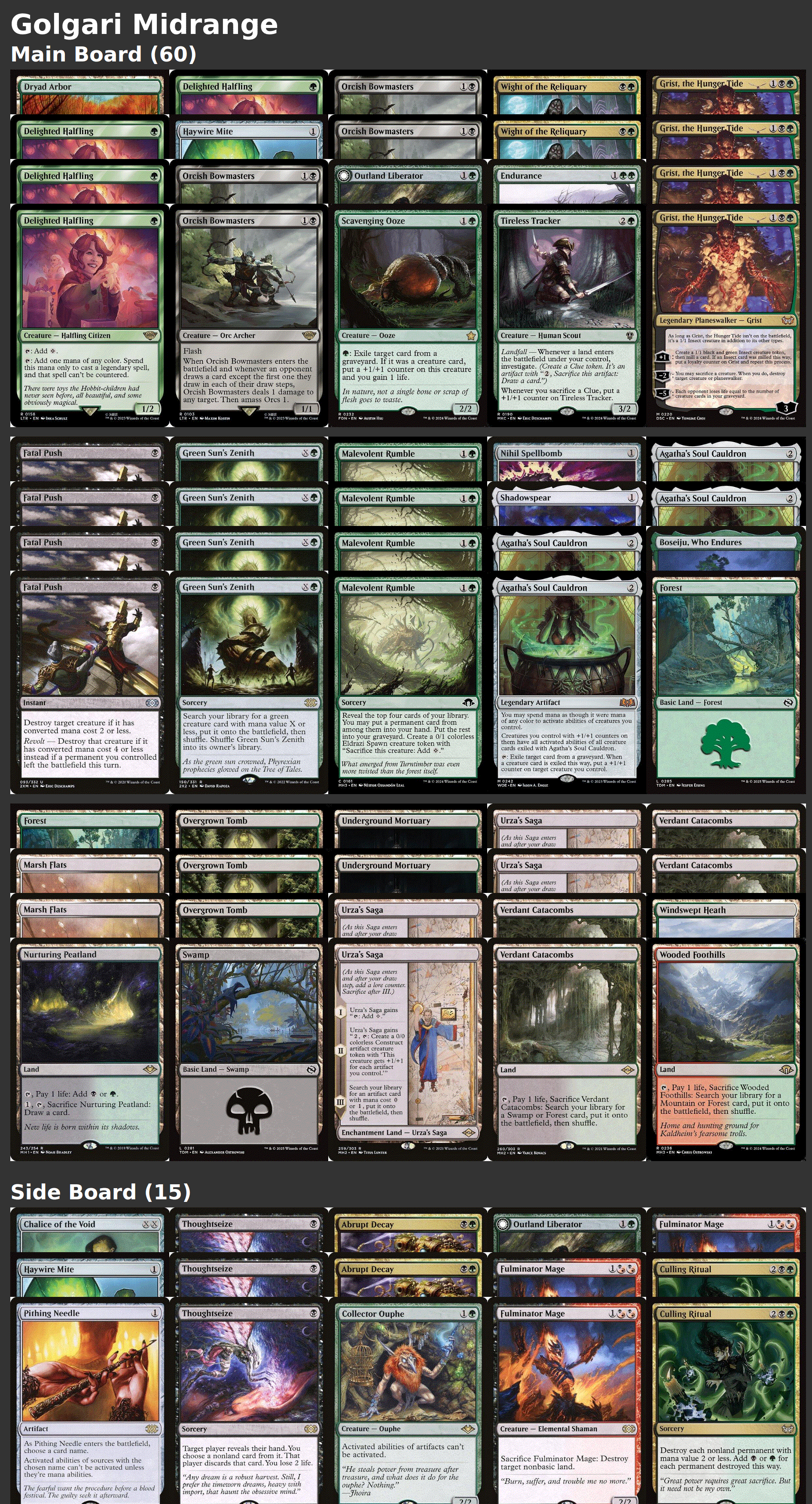 Golgari Midrange