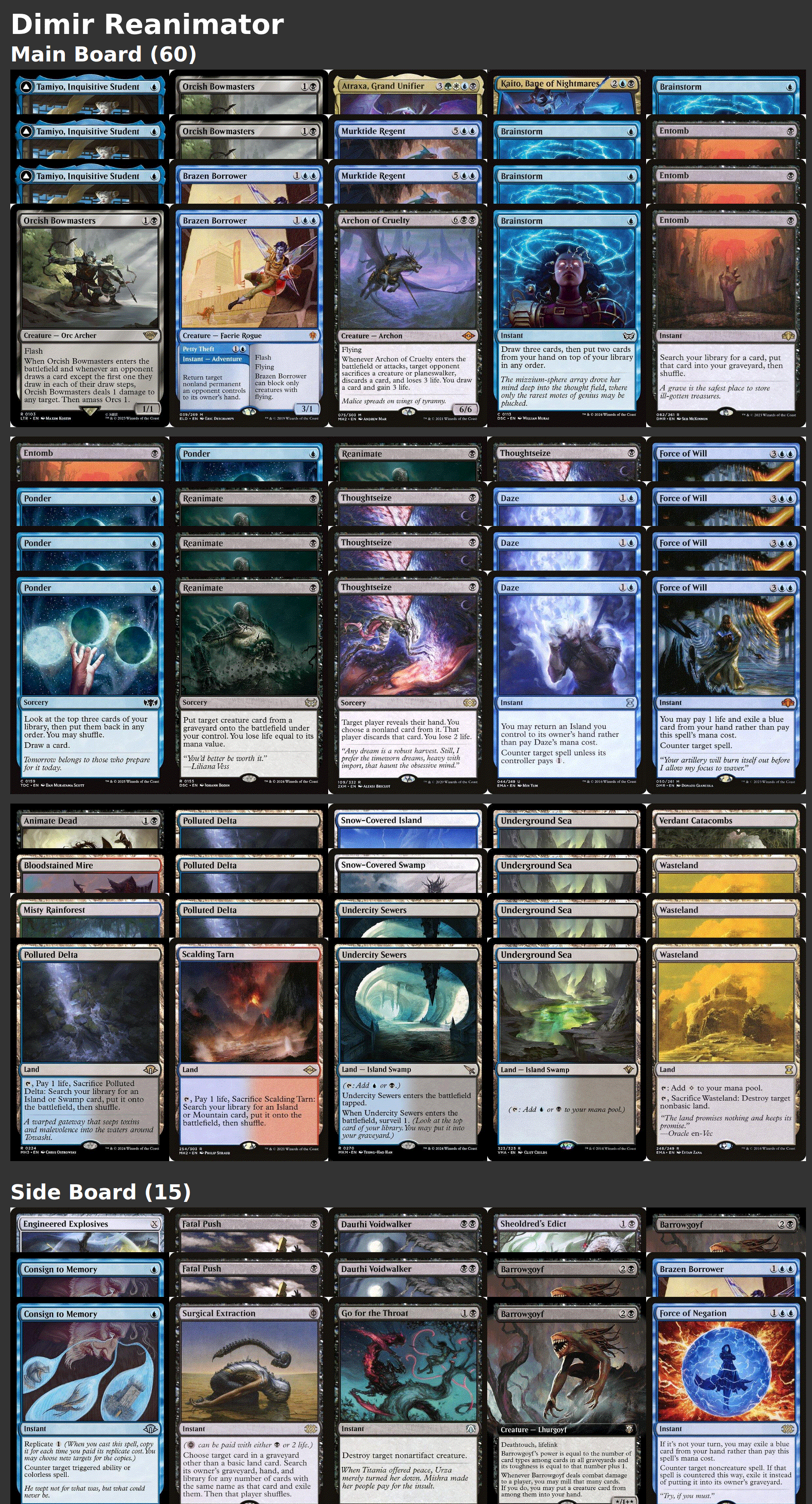 Dimir Reanimator