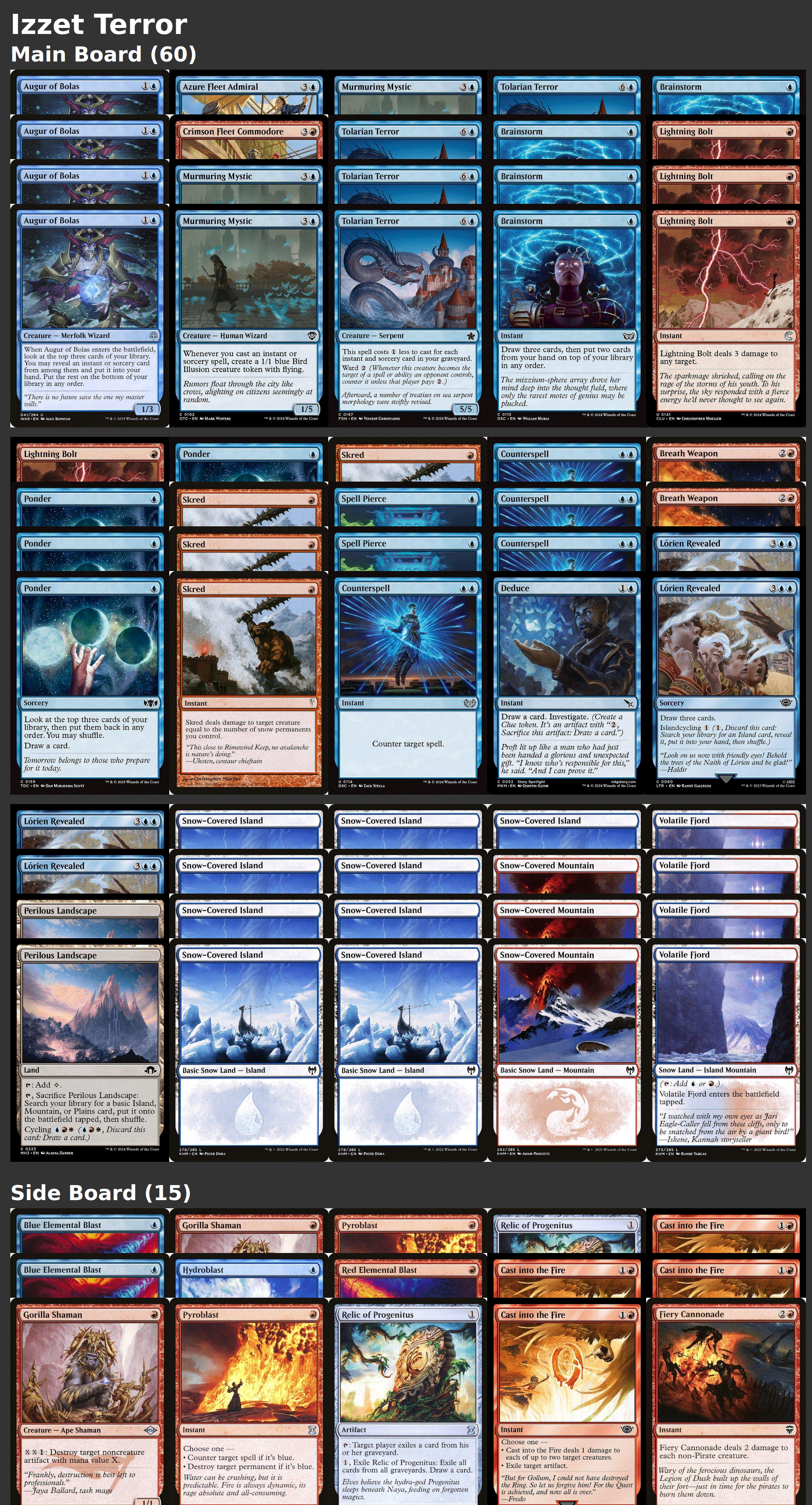 Izzet Terror