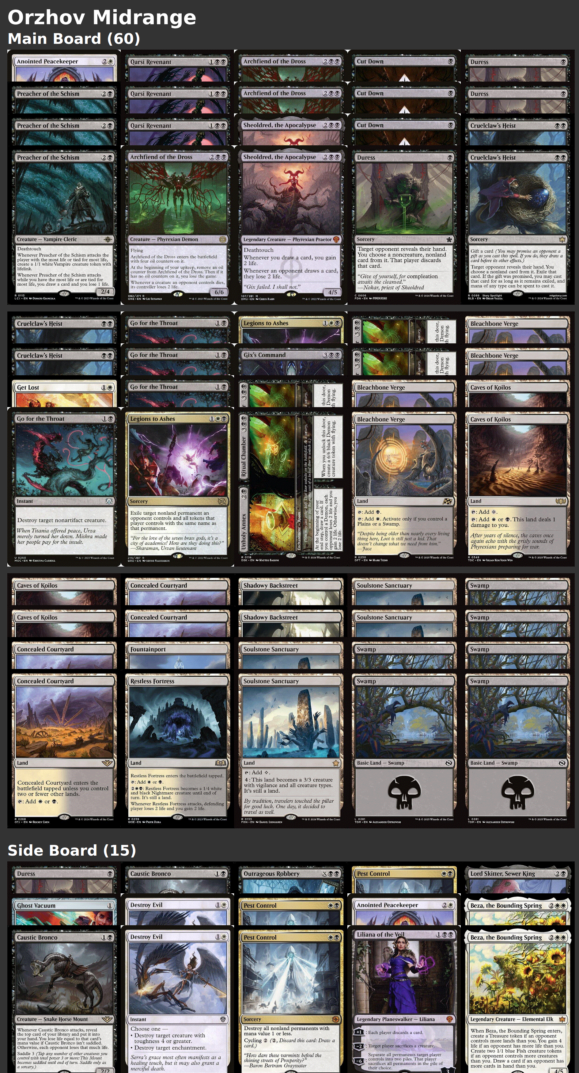 Orzhov Midrange