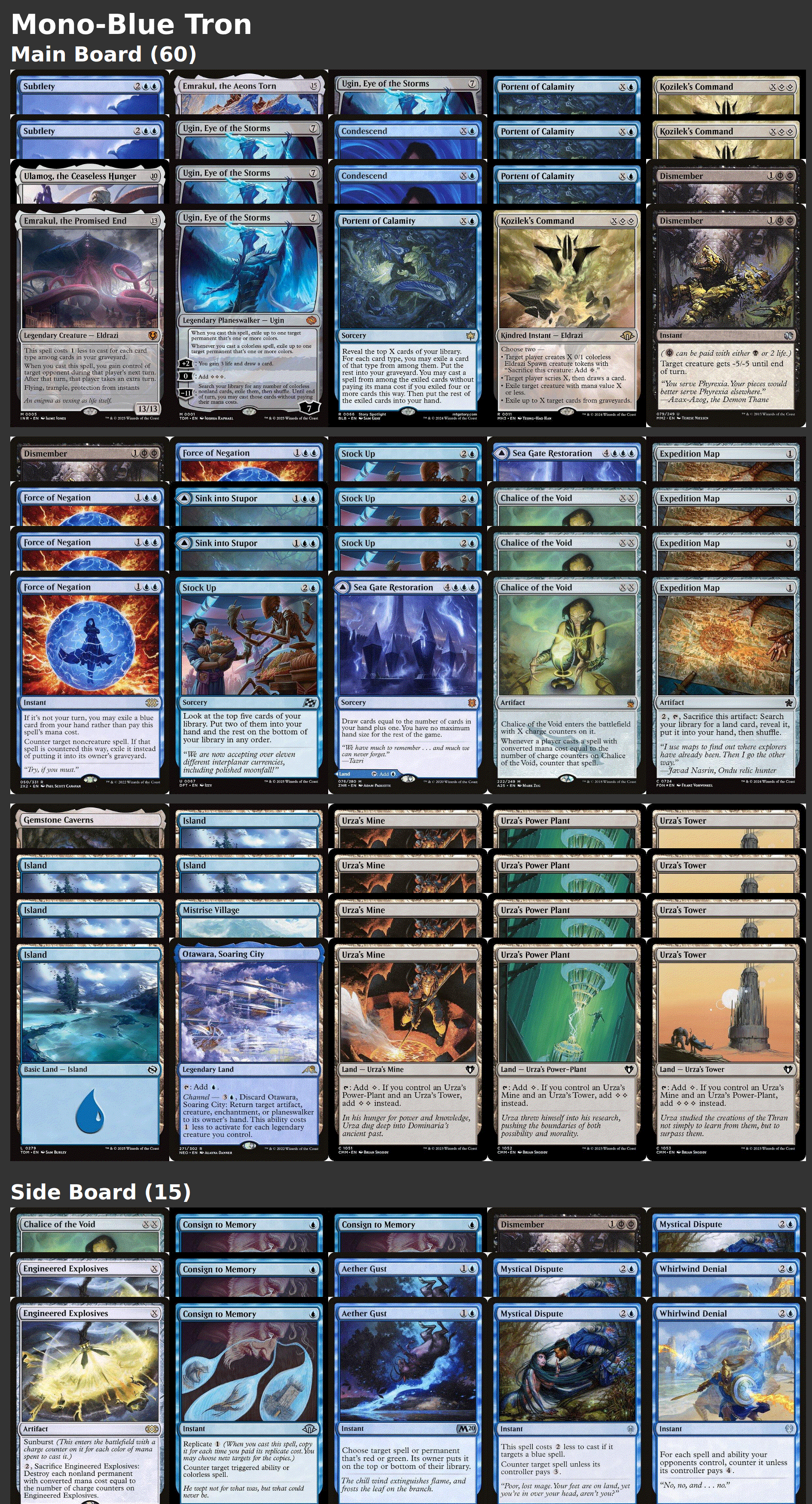 Mono-Blue Tron