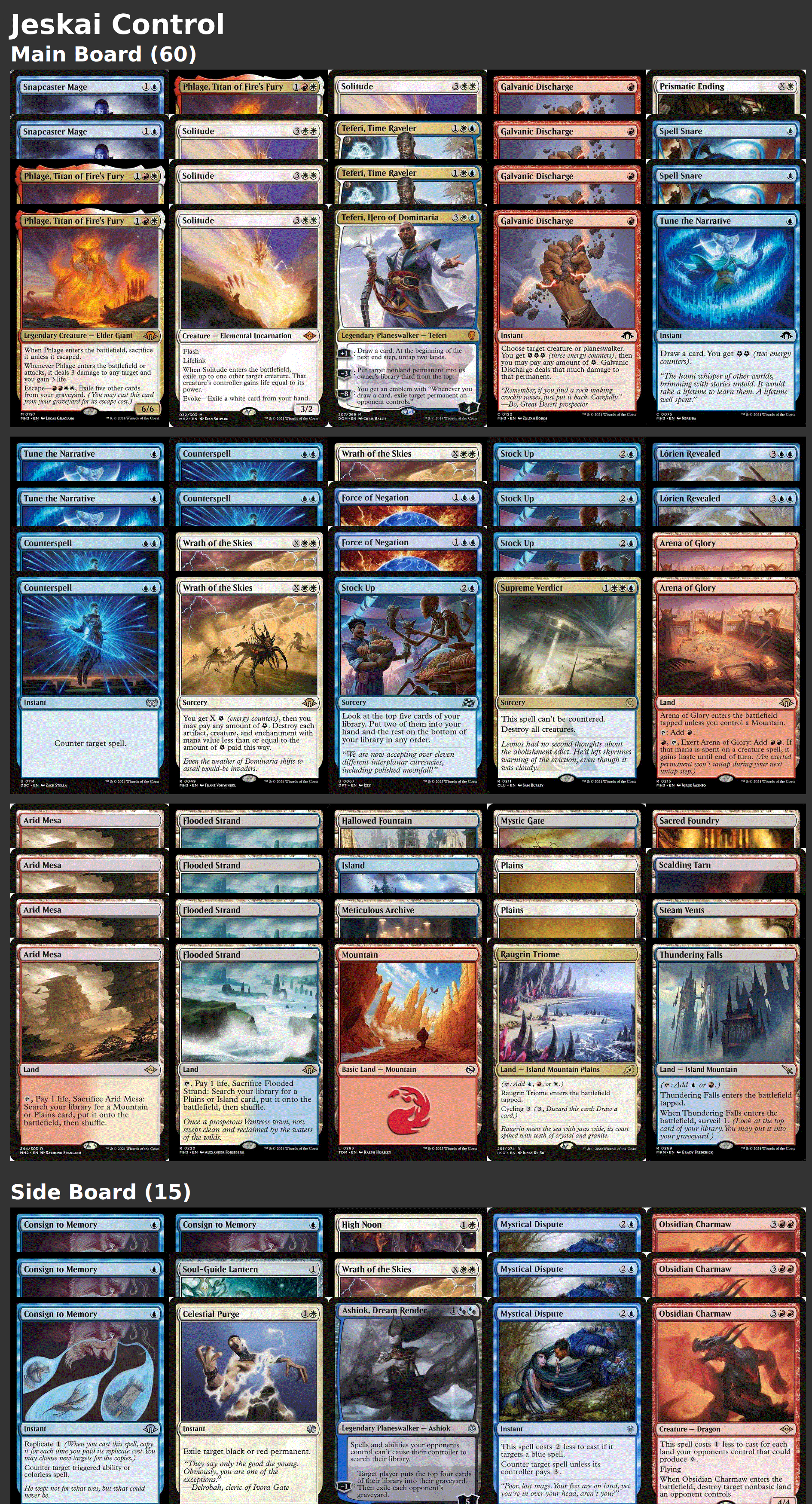 Jeskai Control