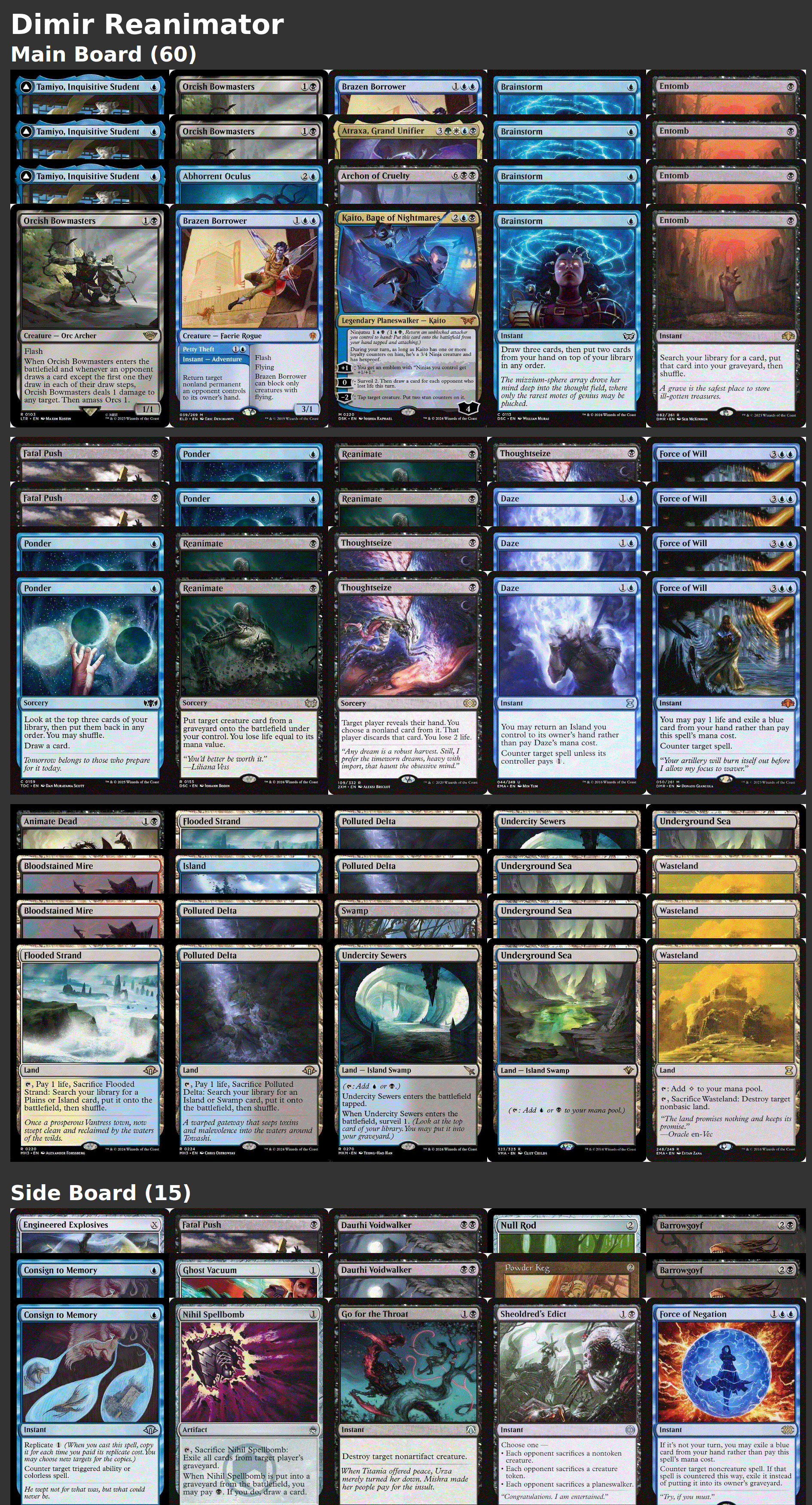 Dimir Reanimator