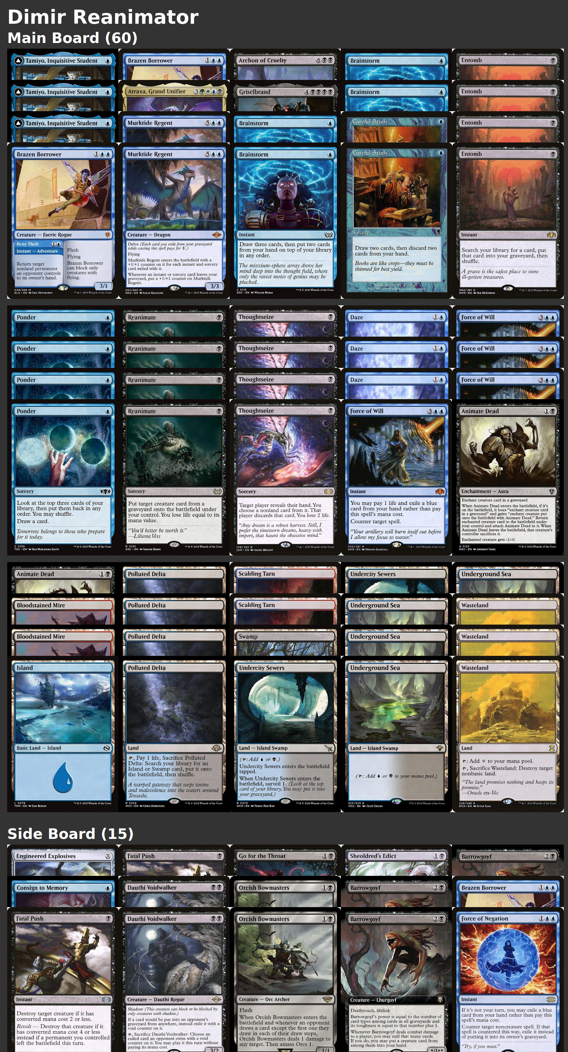 Dimir Reanimator