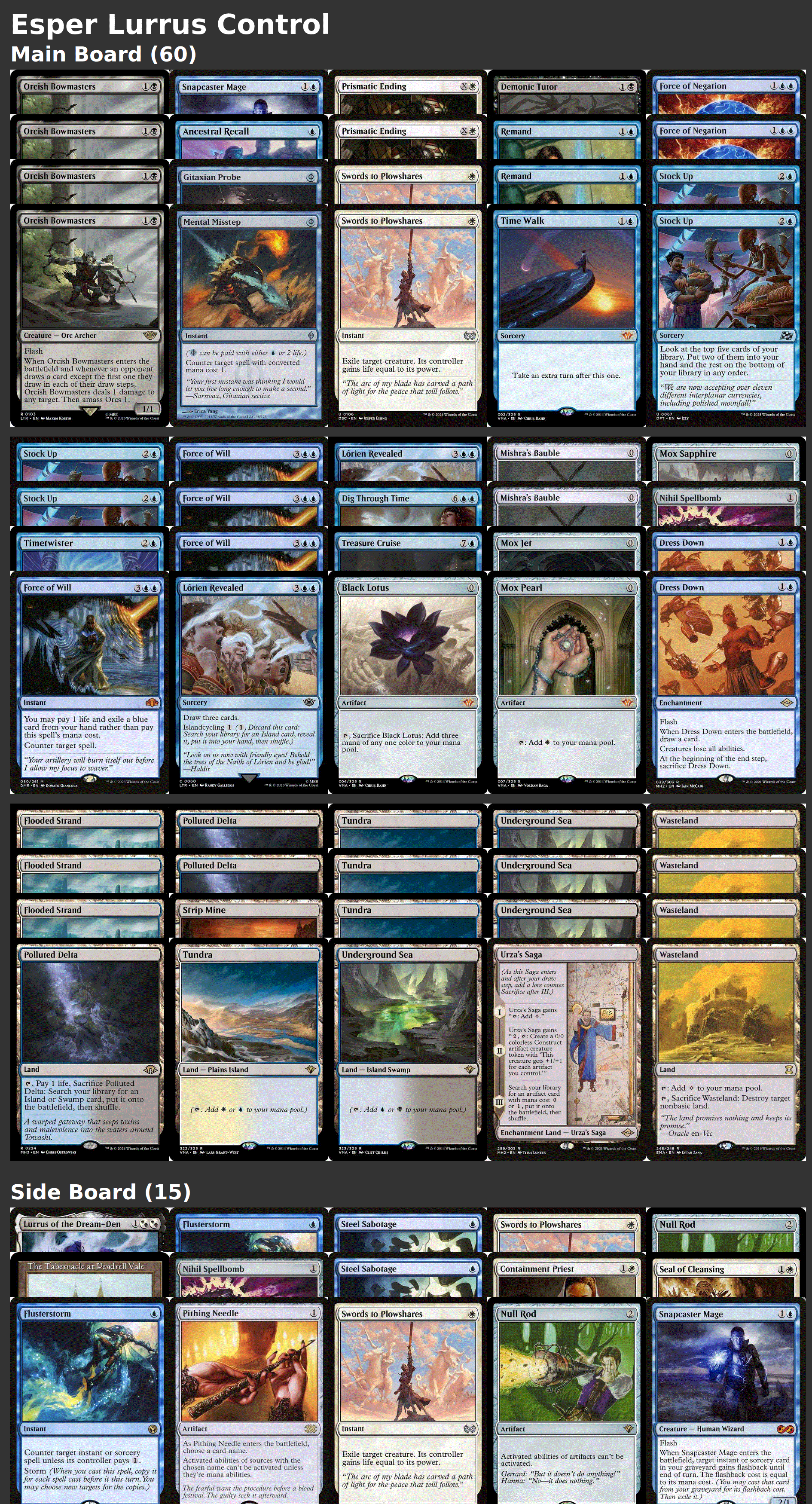Esper Lurrus Control