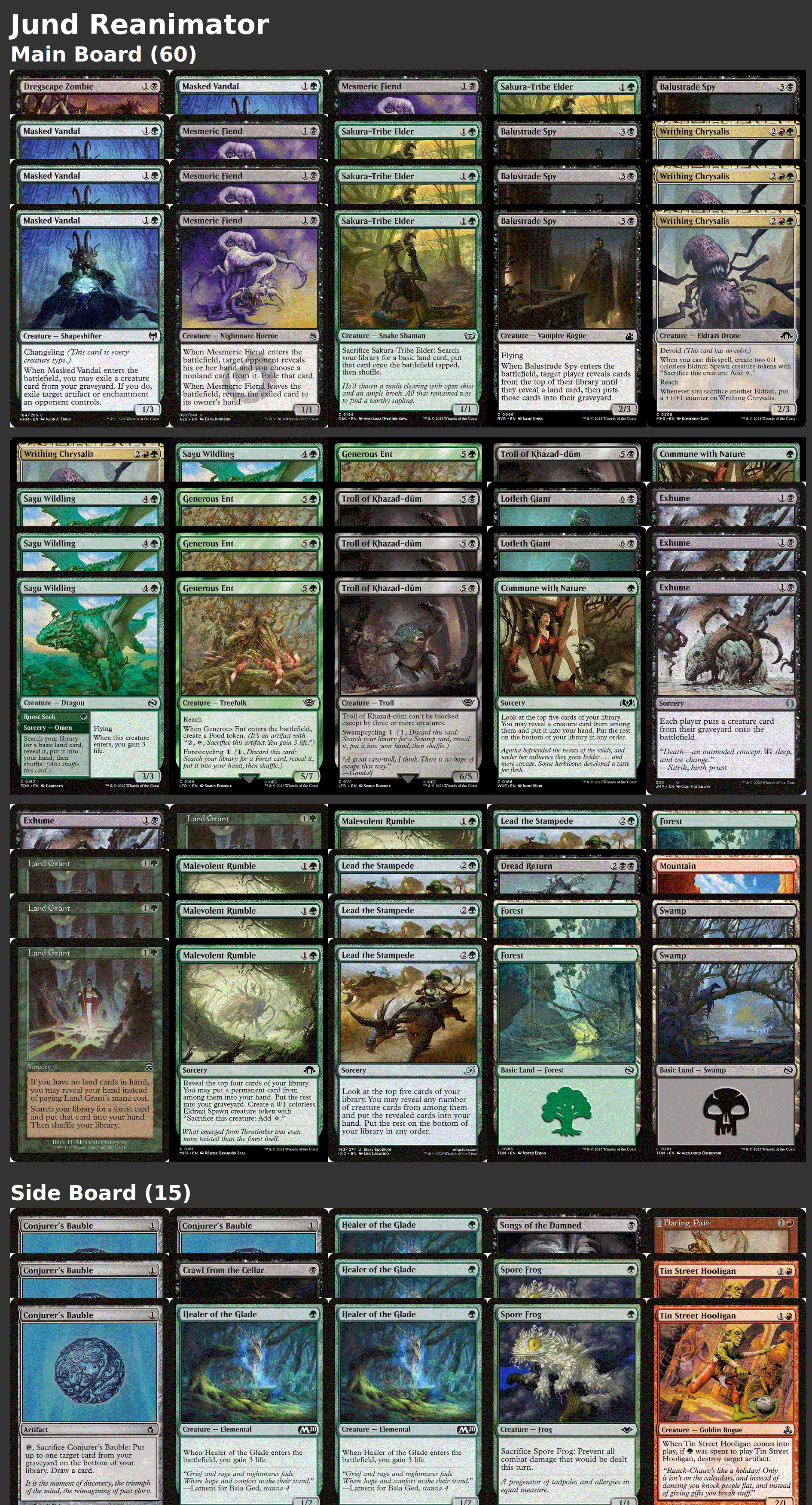 Jund Reanimator