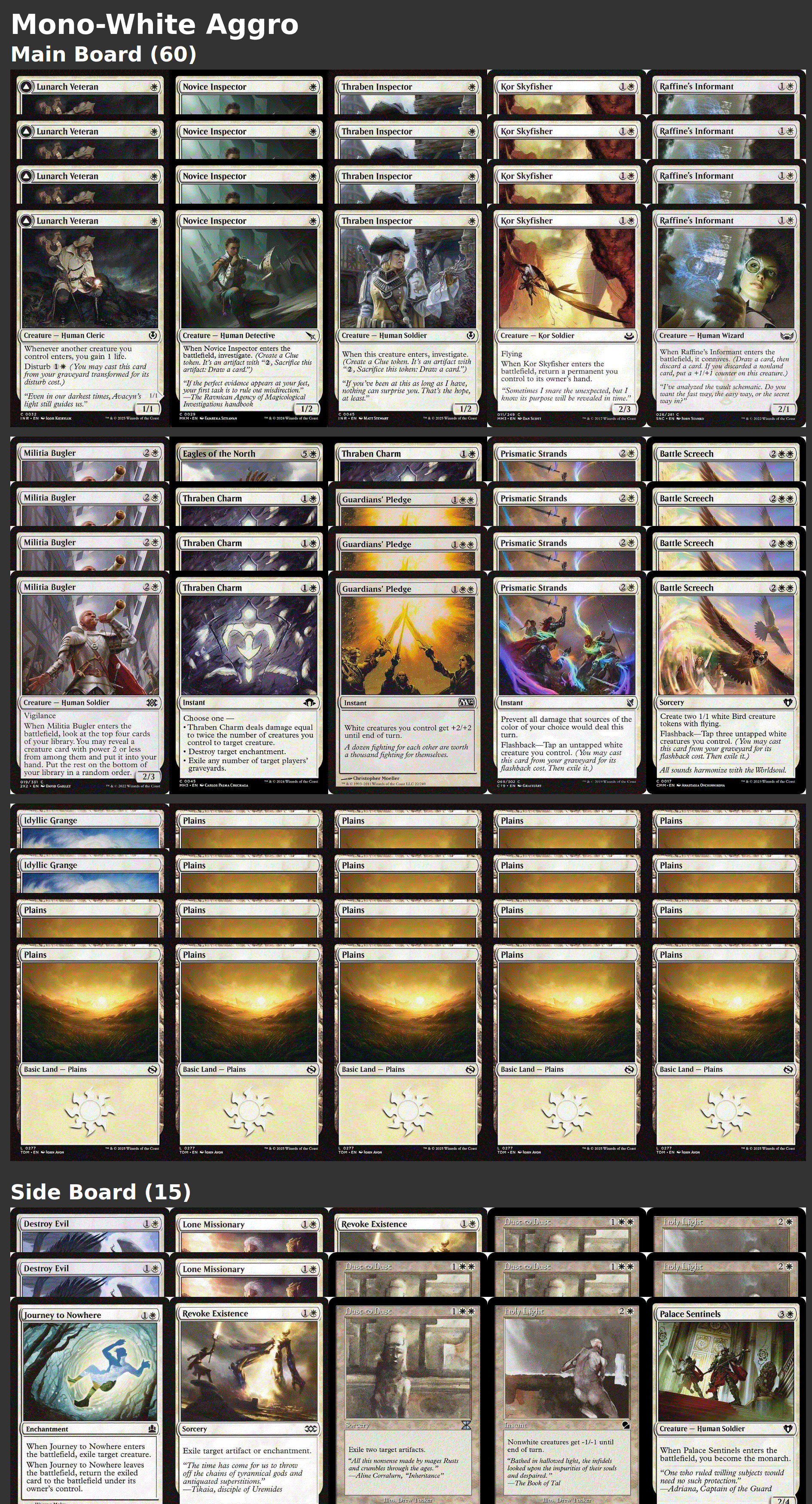 Mono-White Aggro