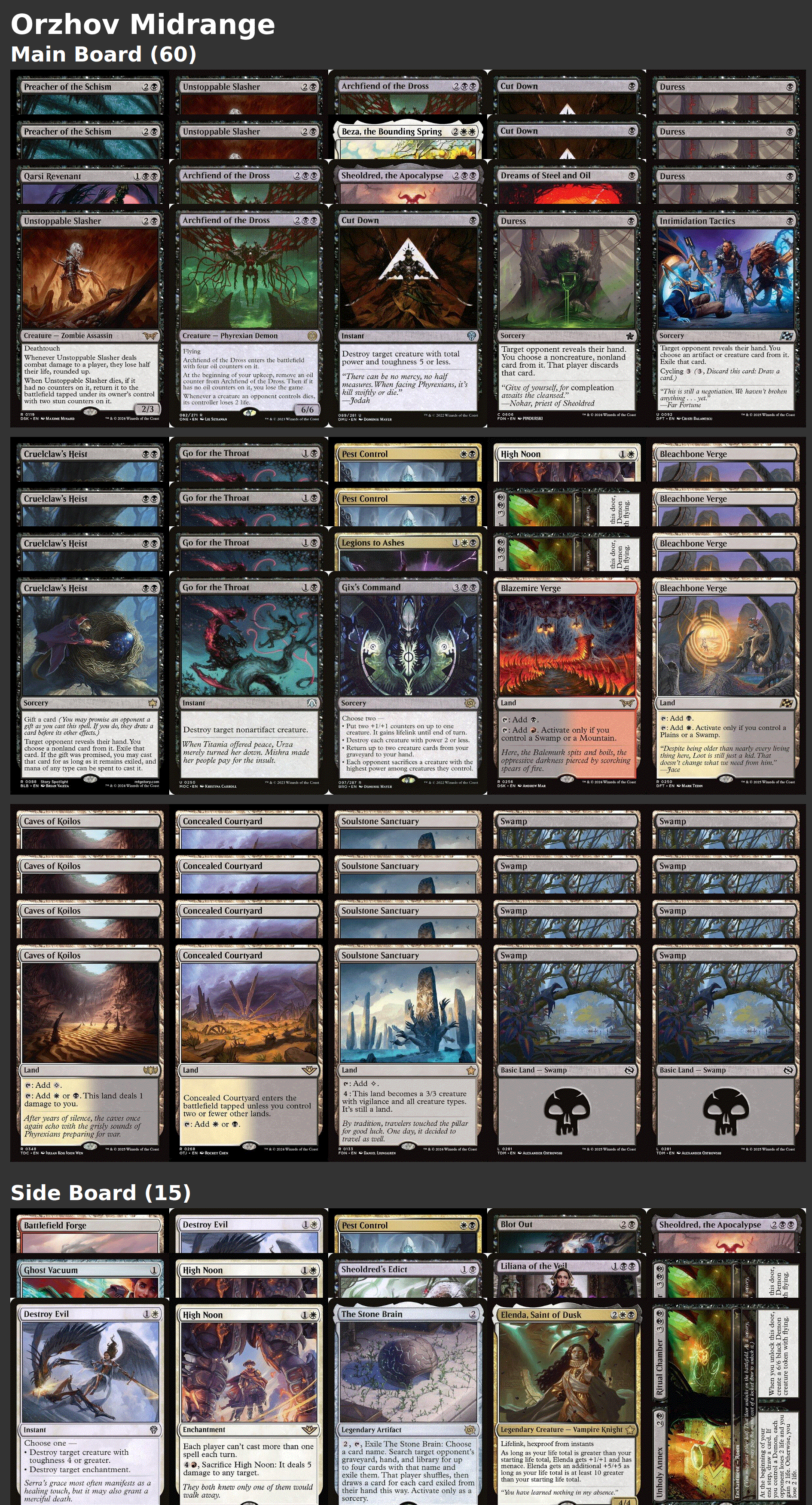 Orzhov Midrange
