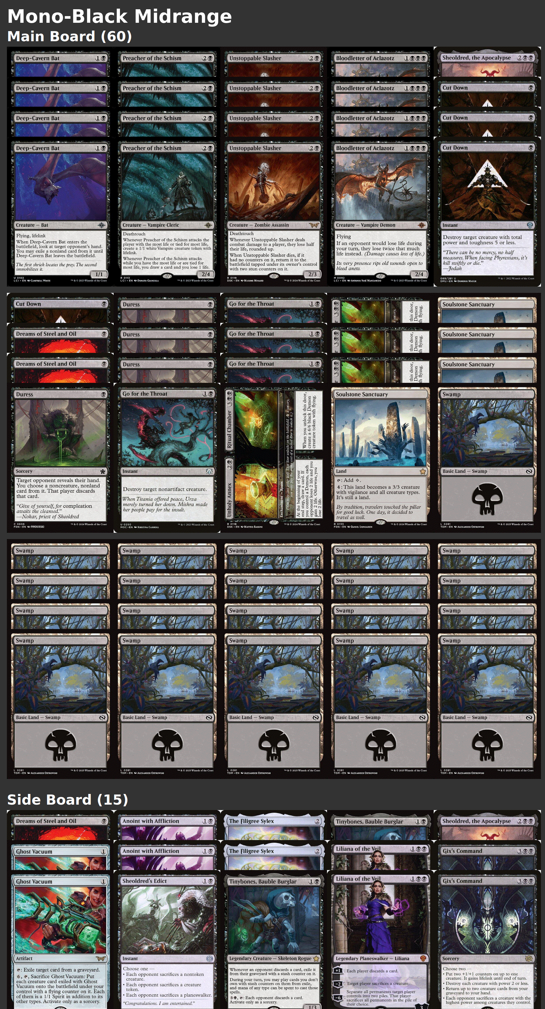 Mono-Black Midrange