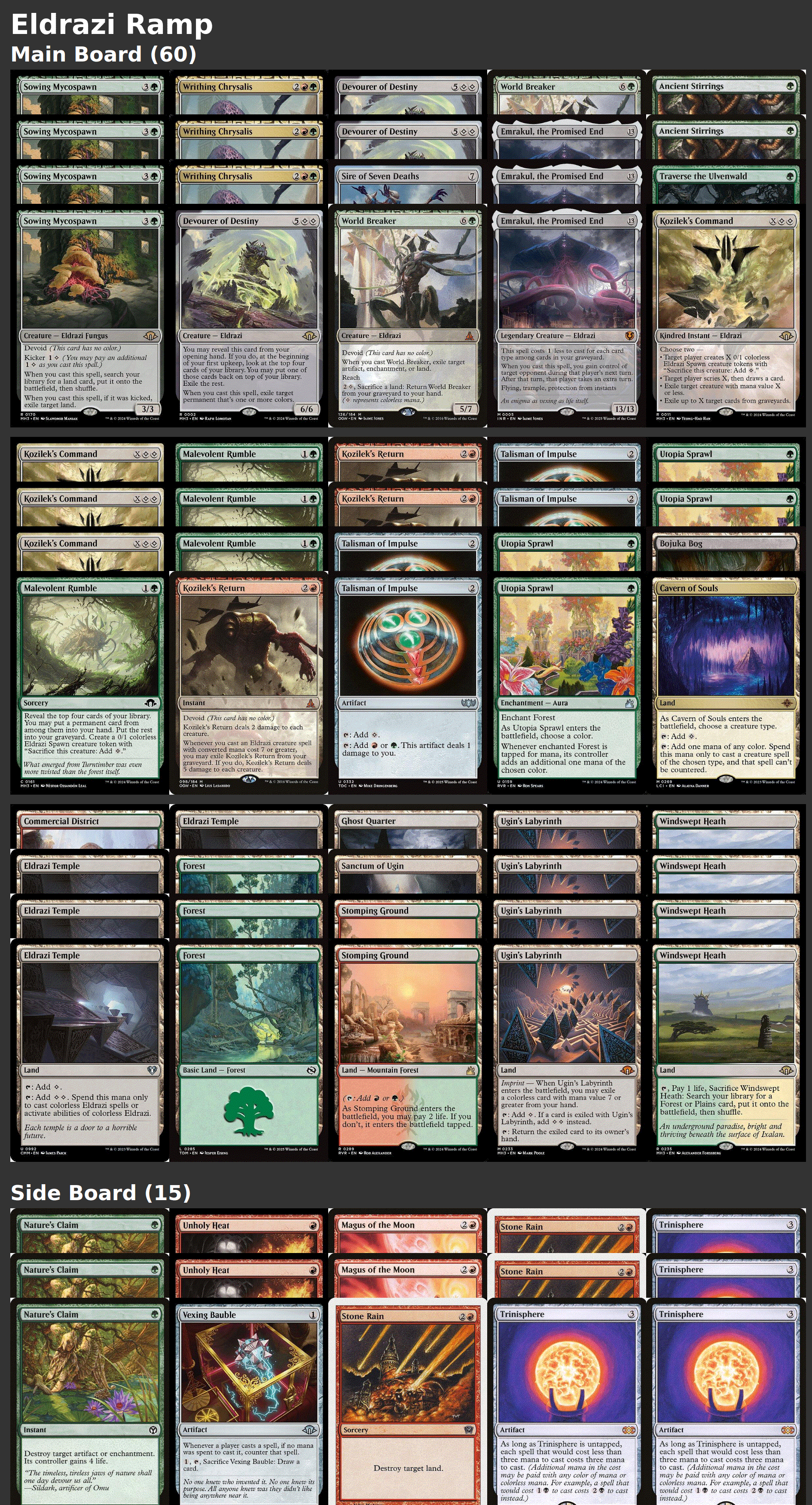 Eldrazi Ramp
