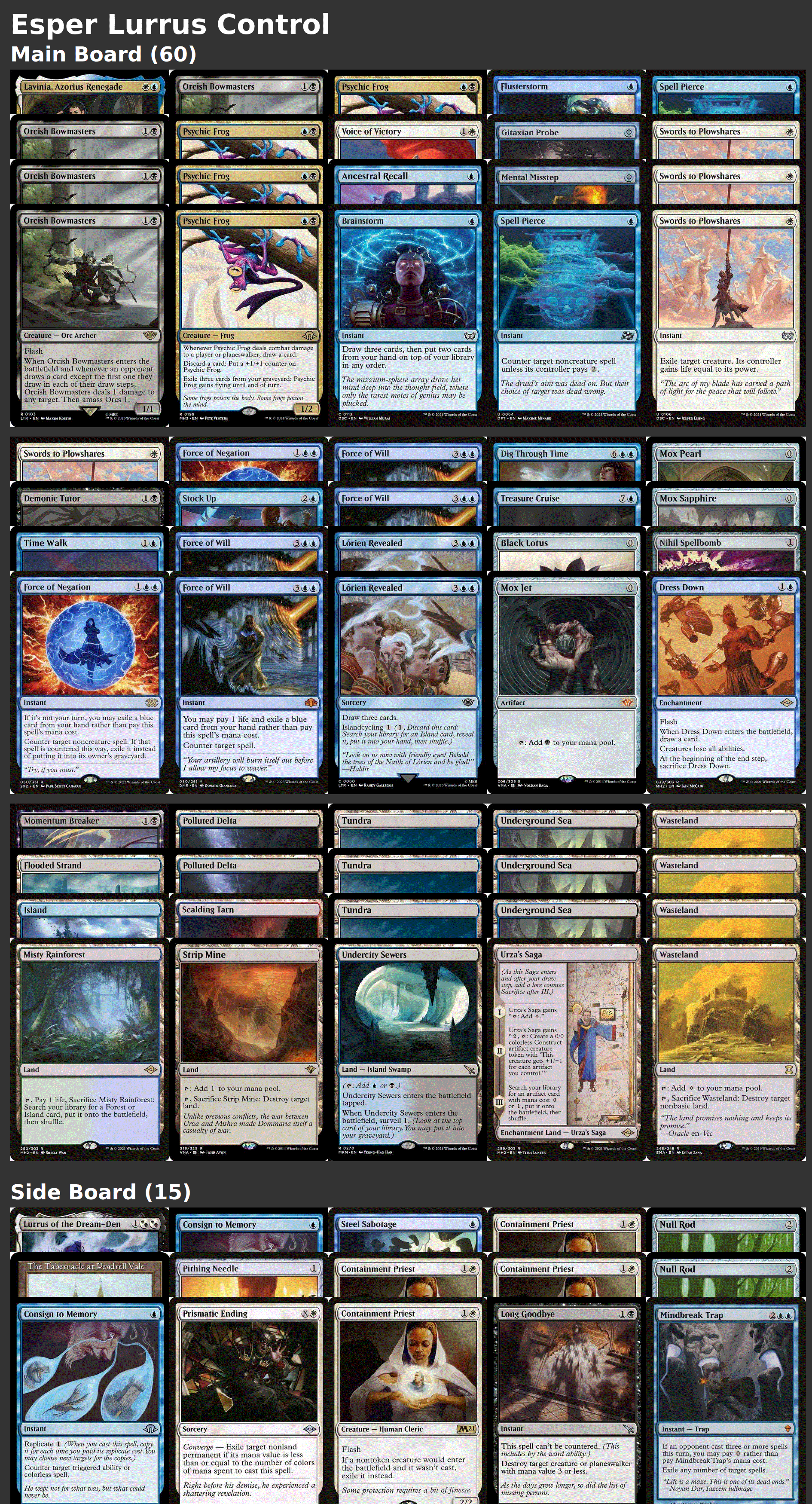 Esper Lurrus Control