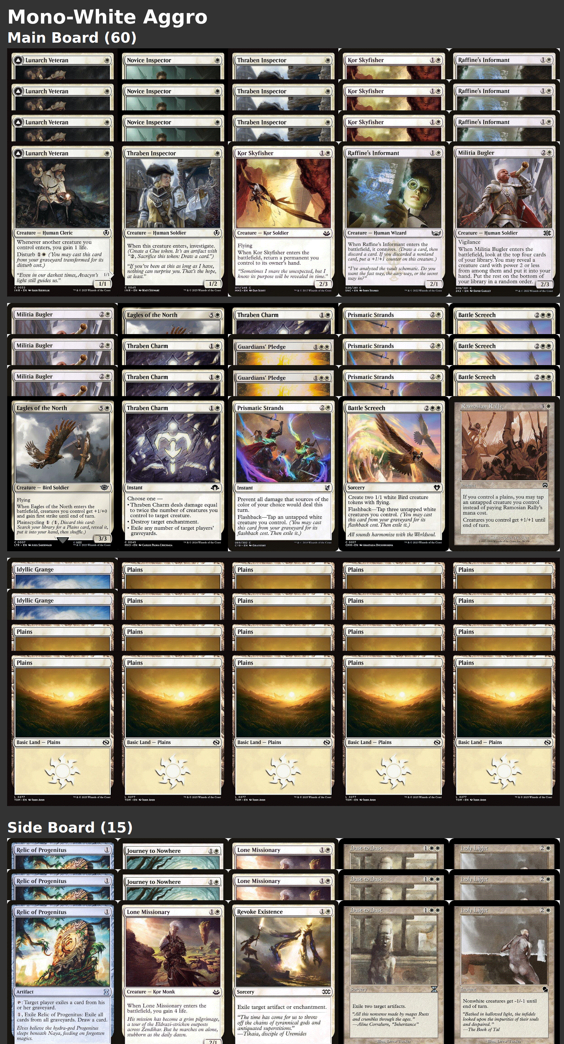 Mono-White Aggro