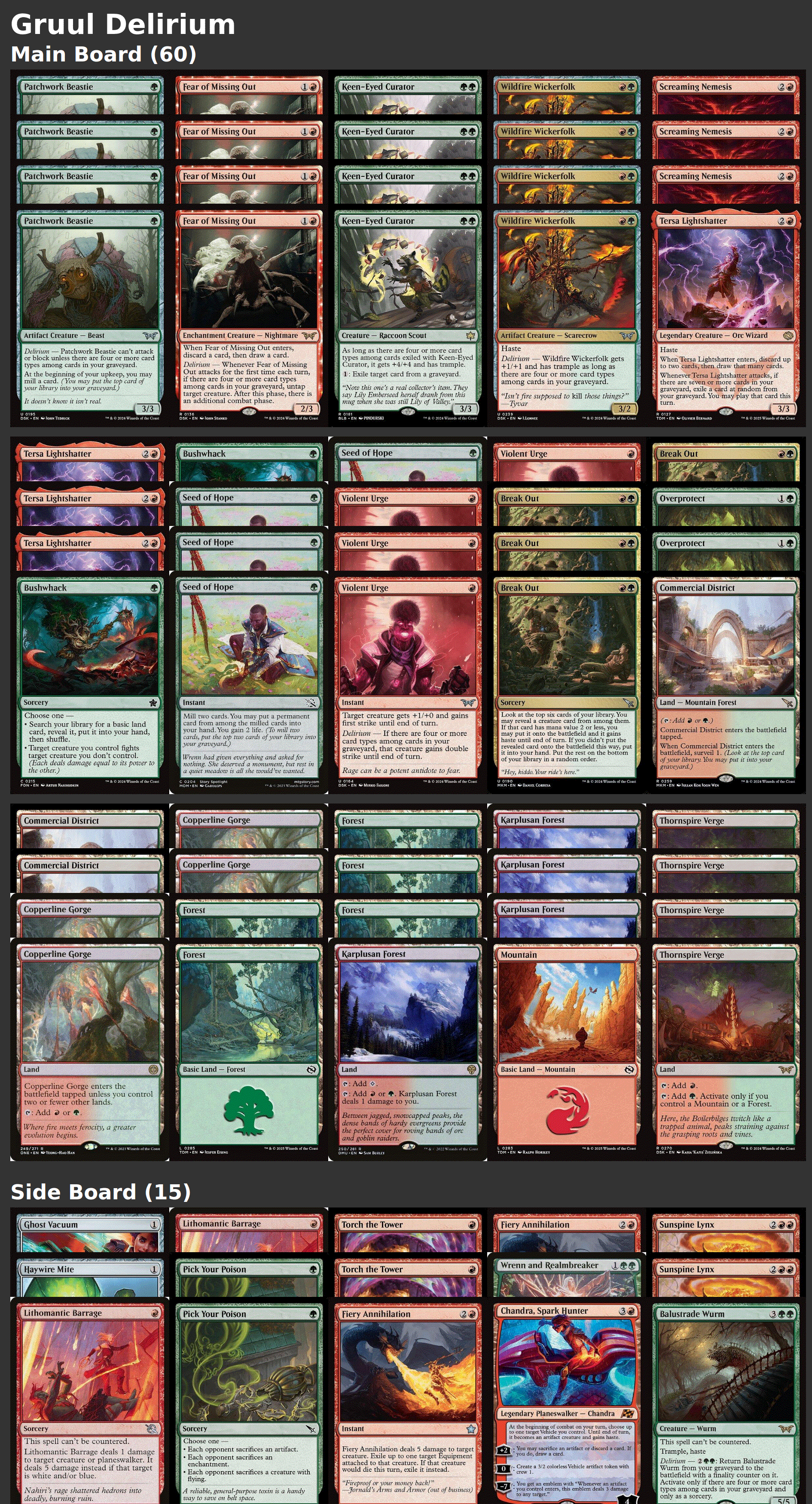 Gruul Delirium