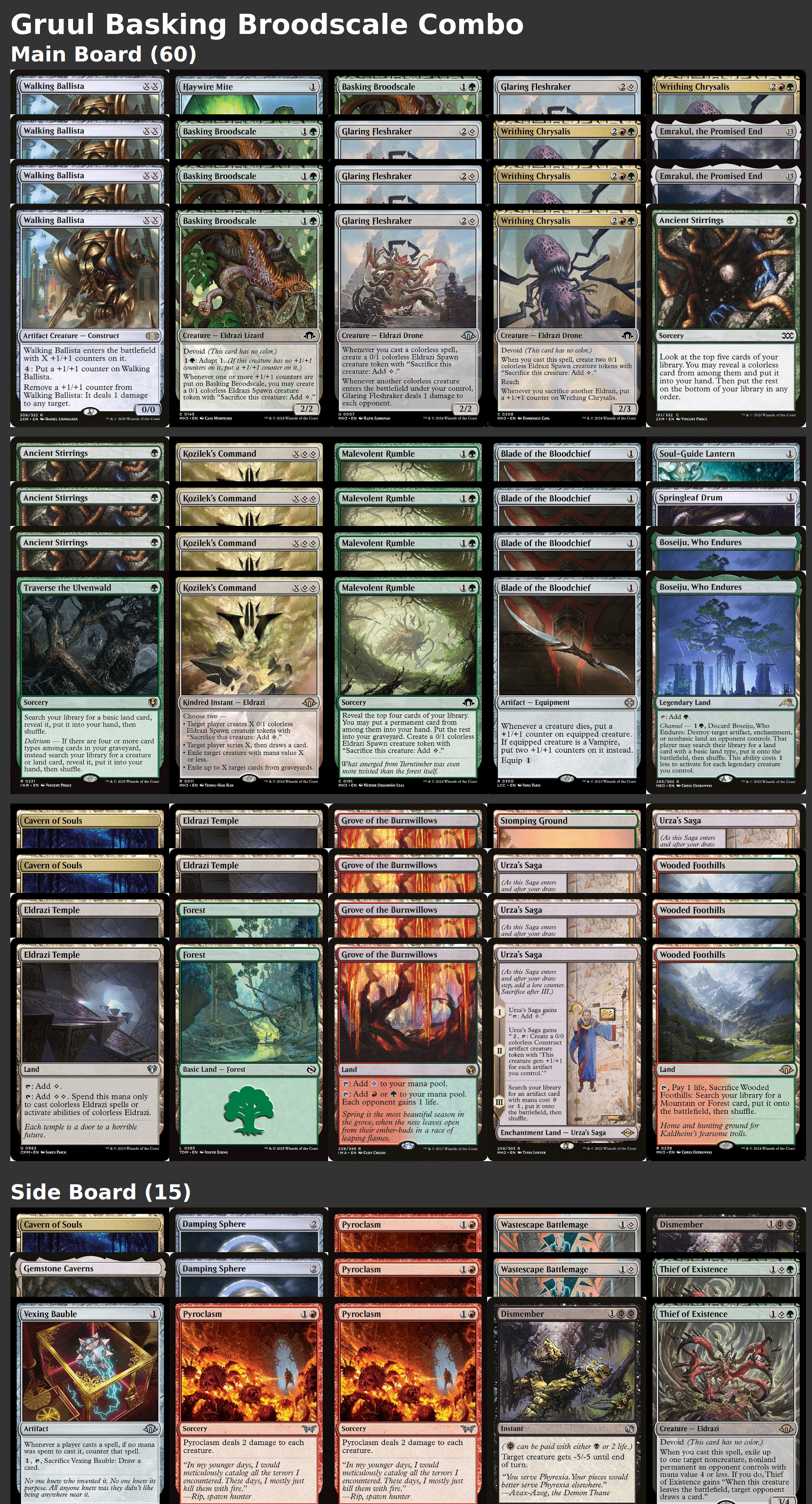 Gruul Basking Broodscale Combo