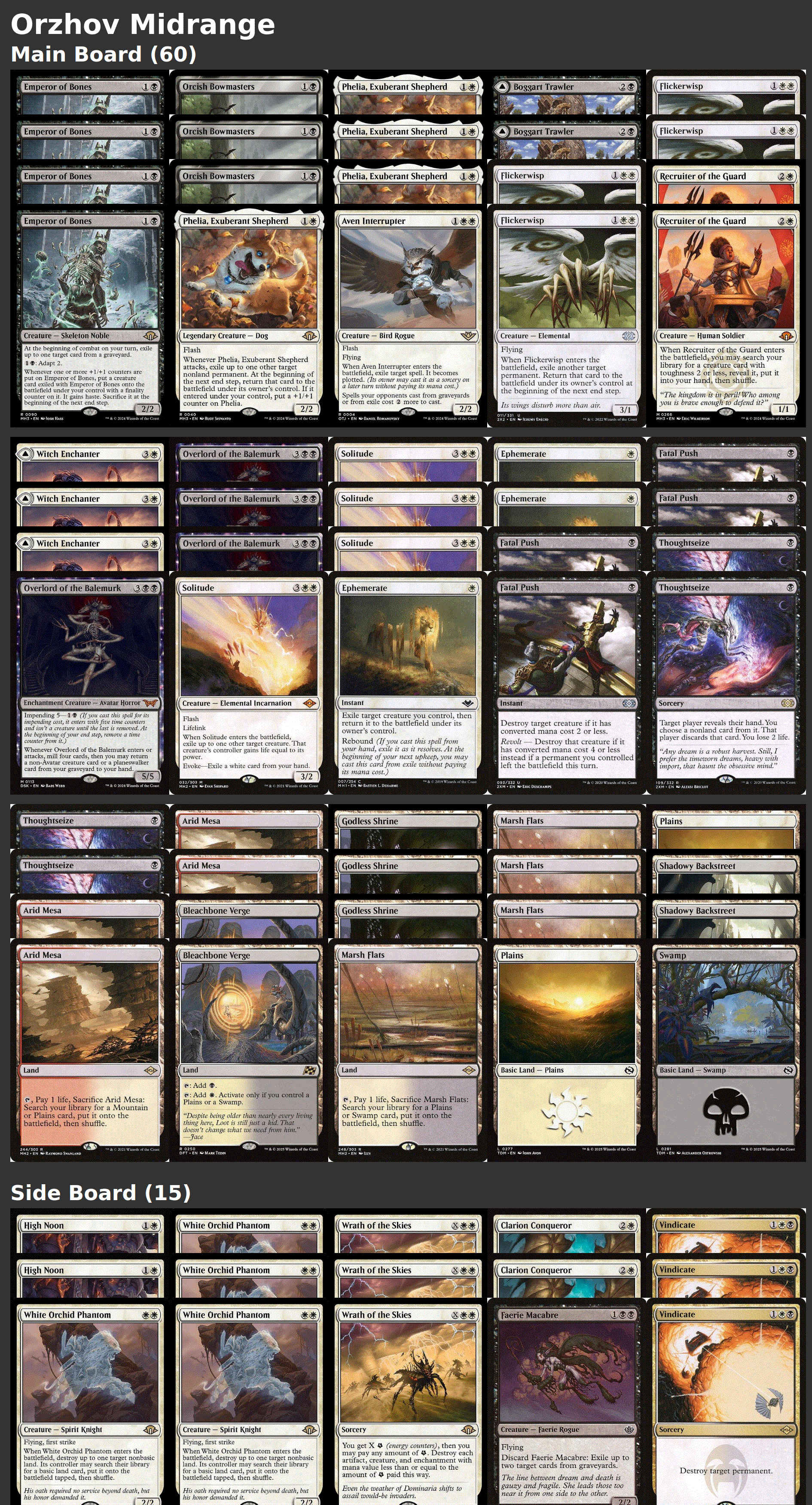Orzhov Midrange