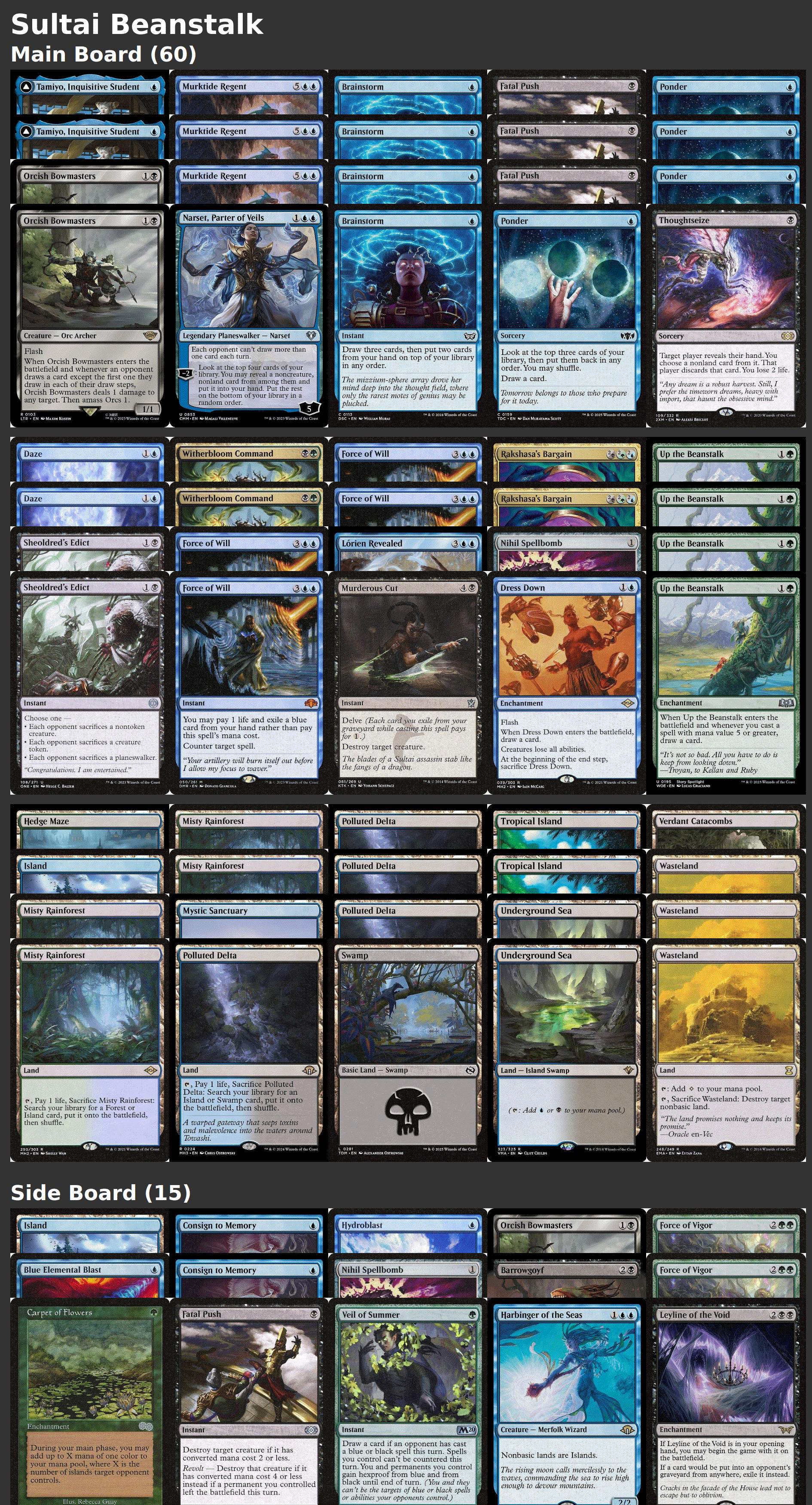 Sultai Beanstalk