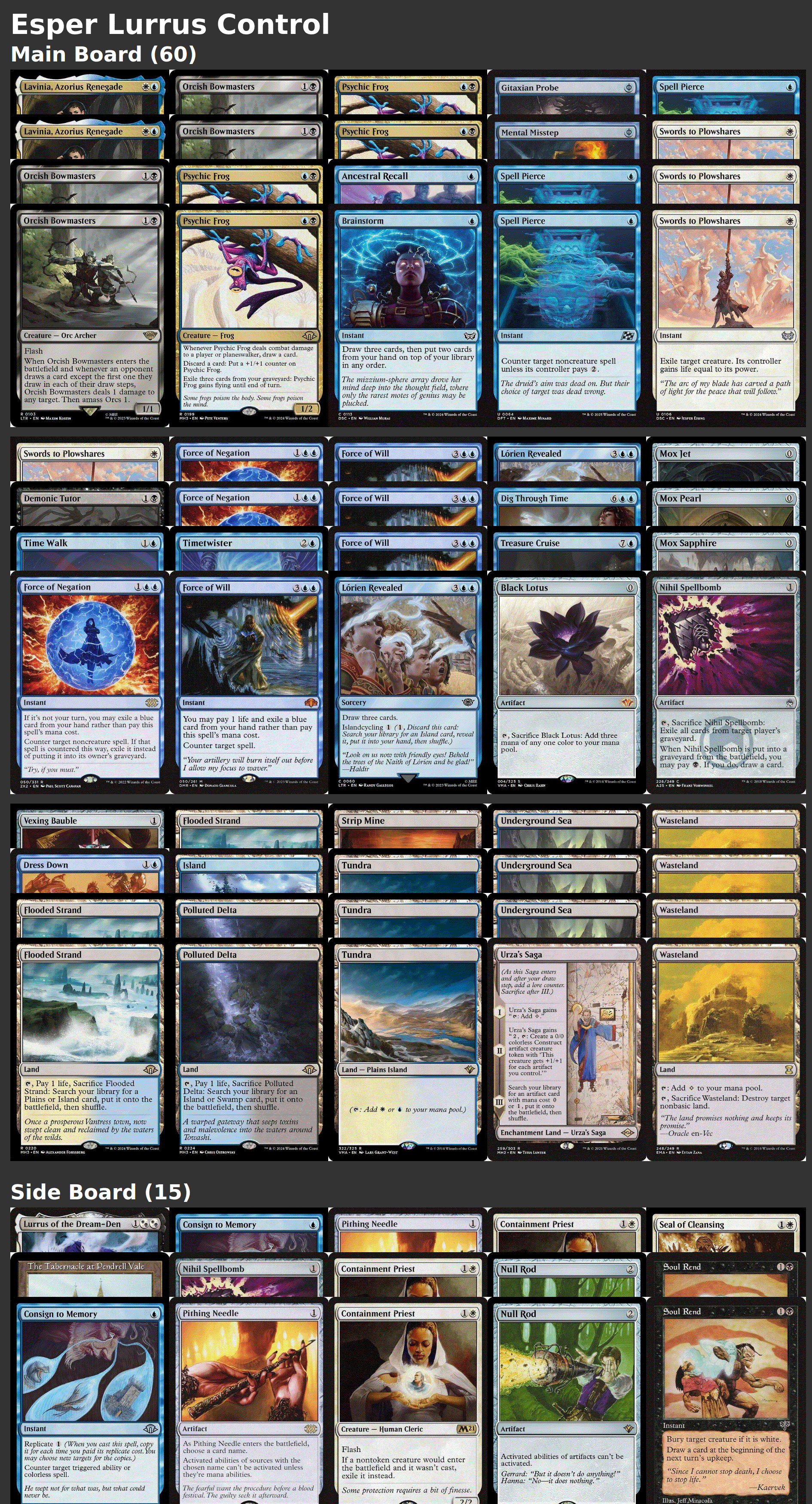 Esper Lurrus Control