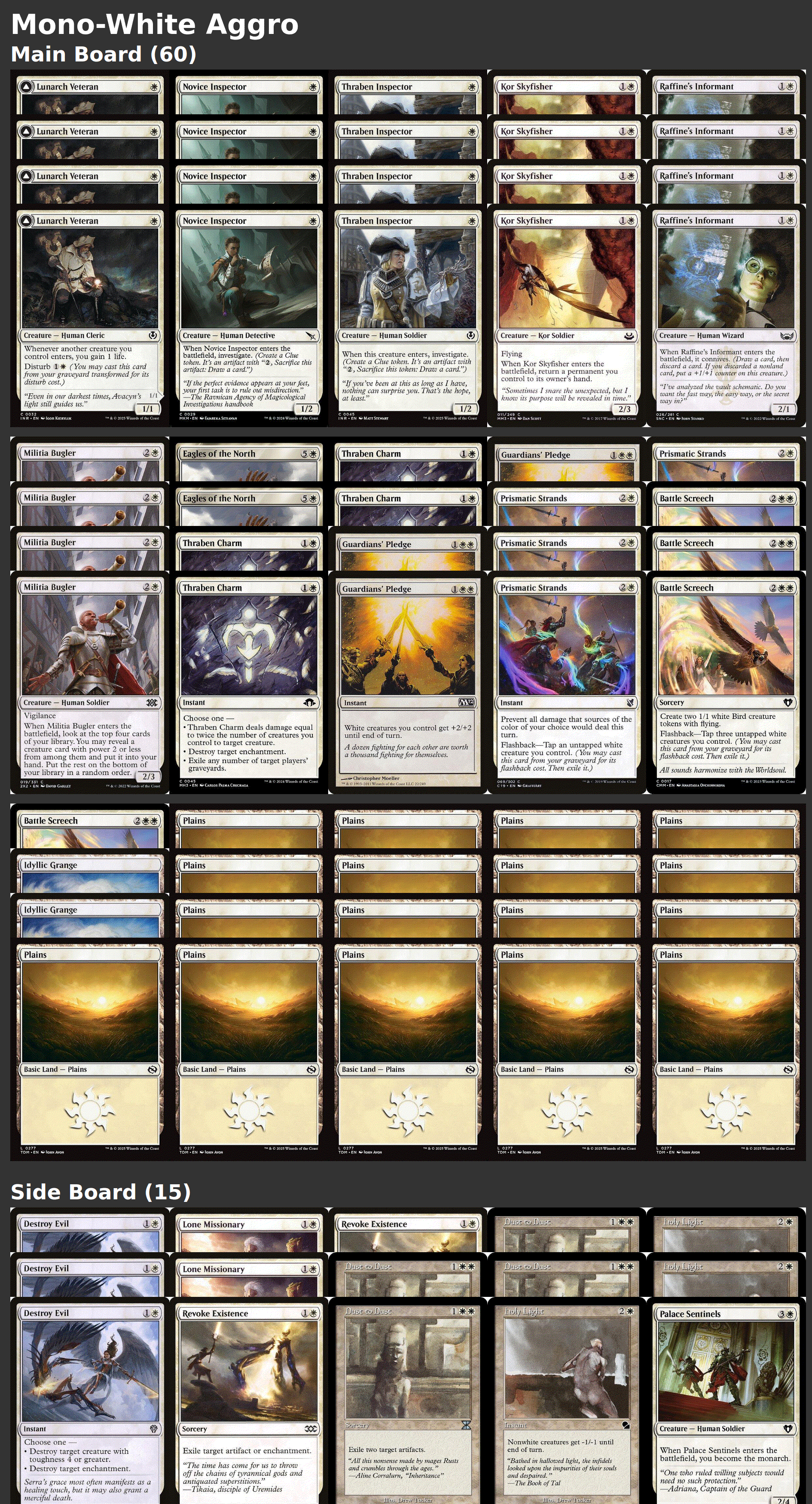Mono-White Aggro