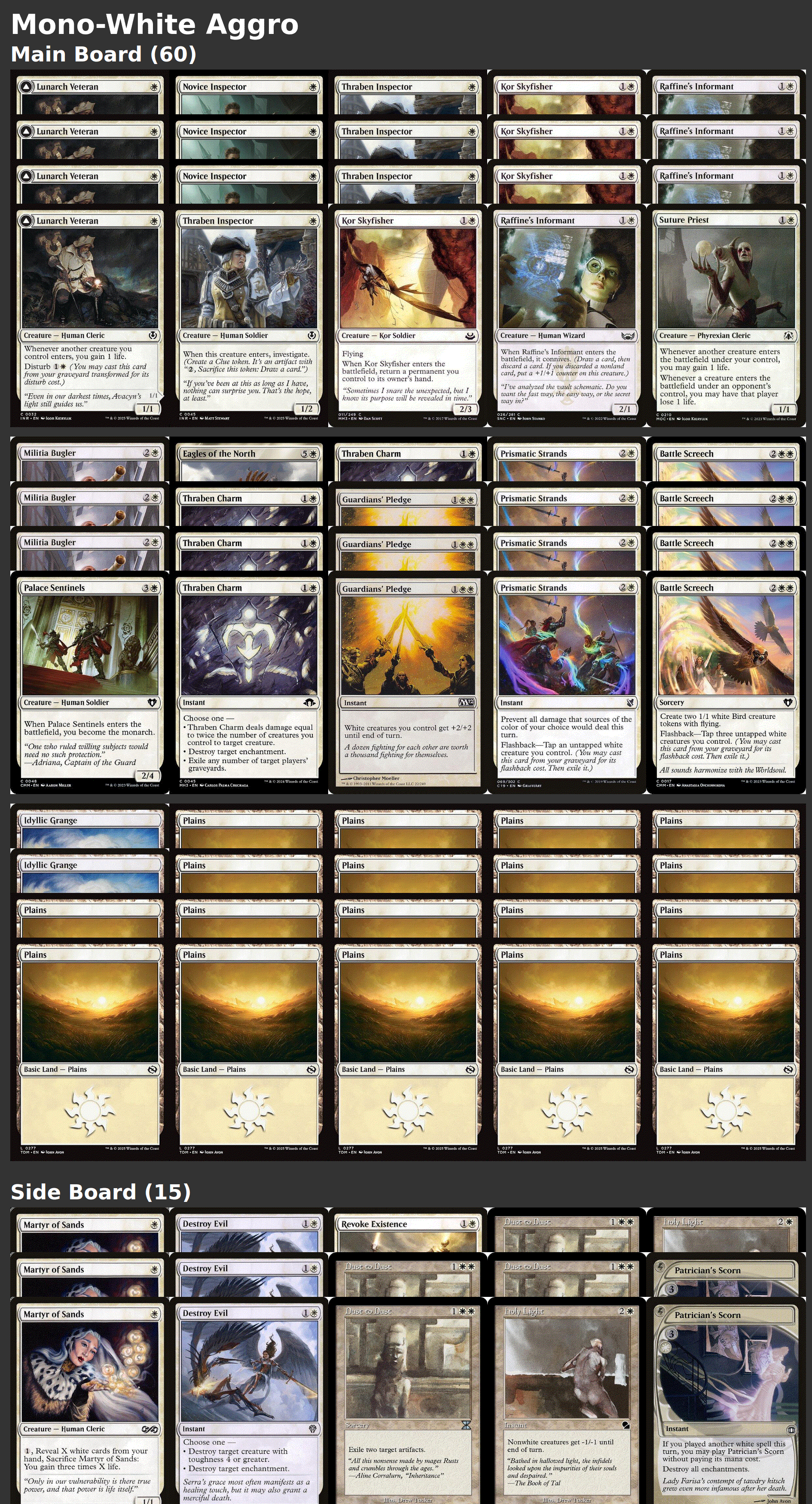 Mono-White Aggro