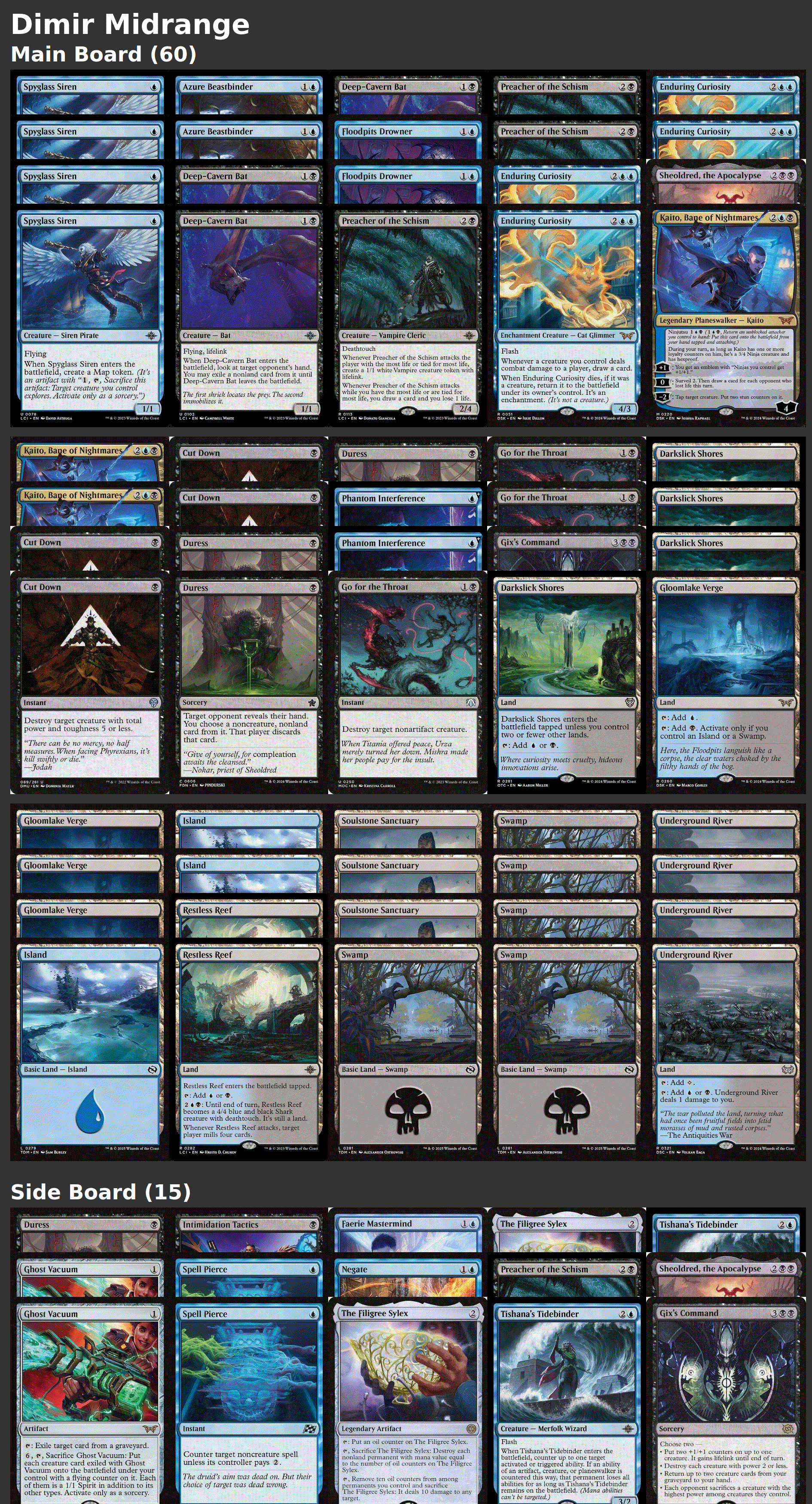 Dimir Midrange