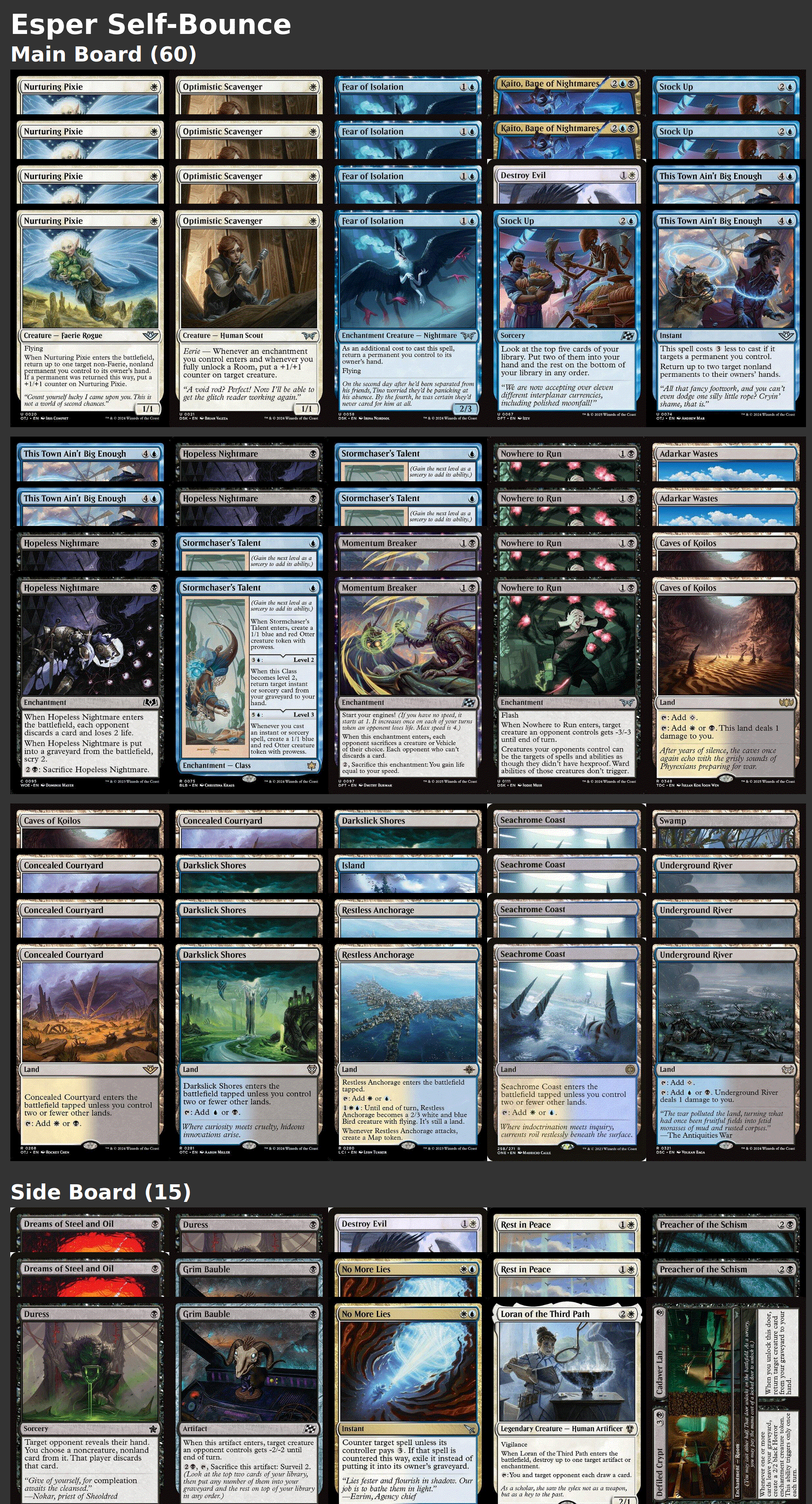 Esper Self-Bounce
