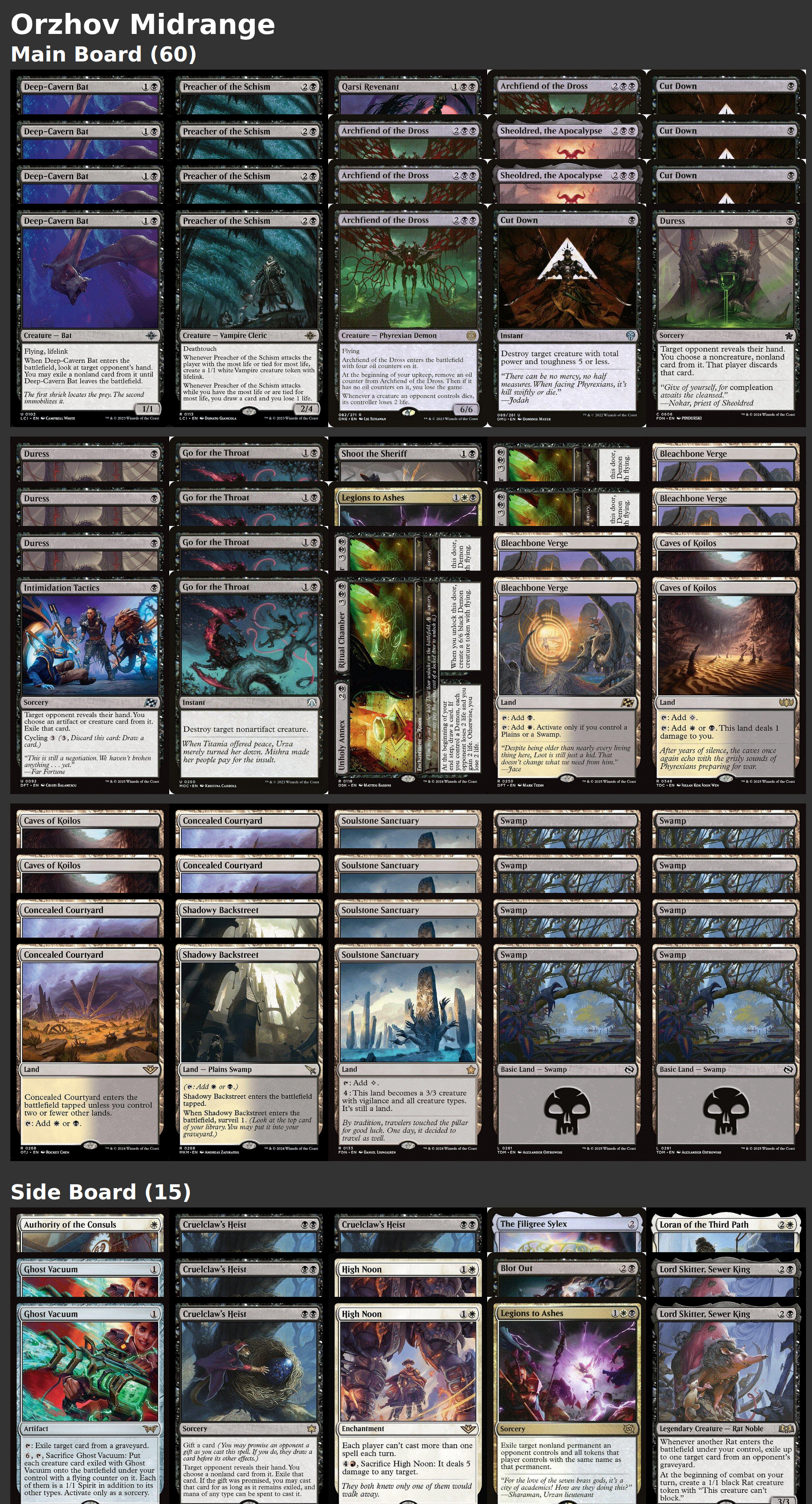 Orzhov Midrange