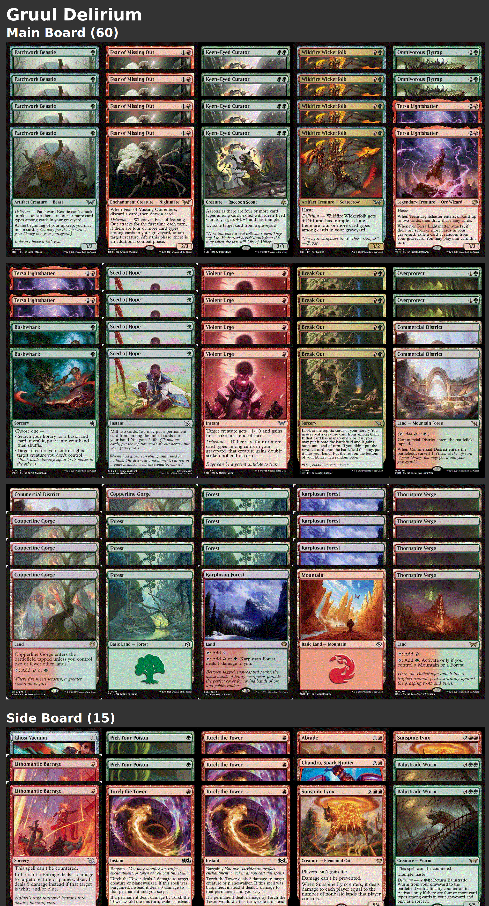 Gruul Delirium