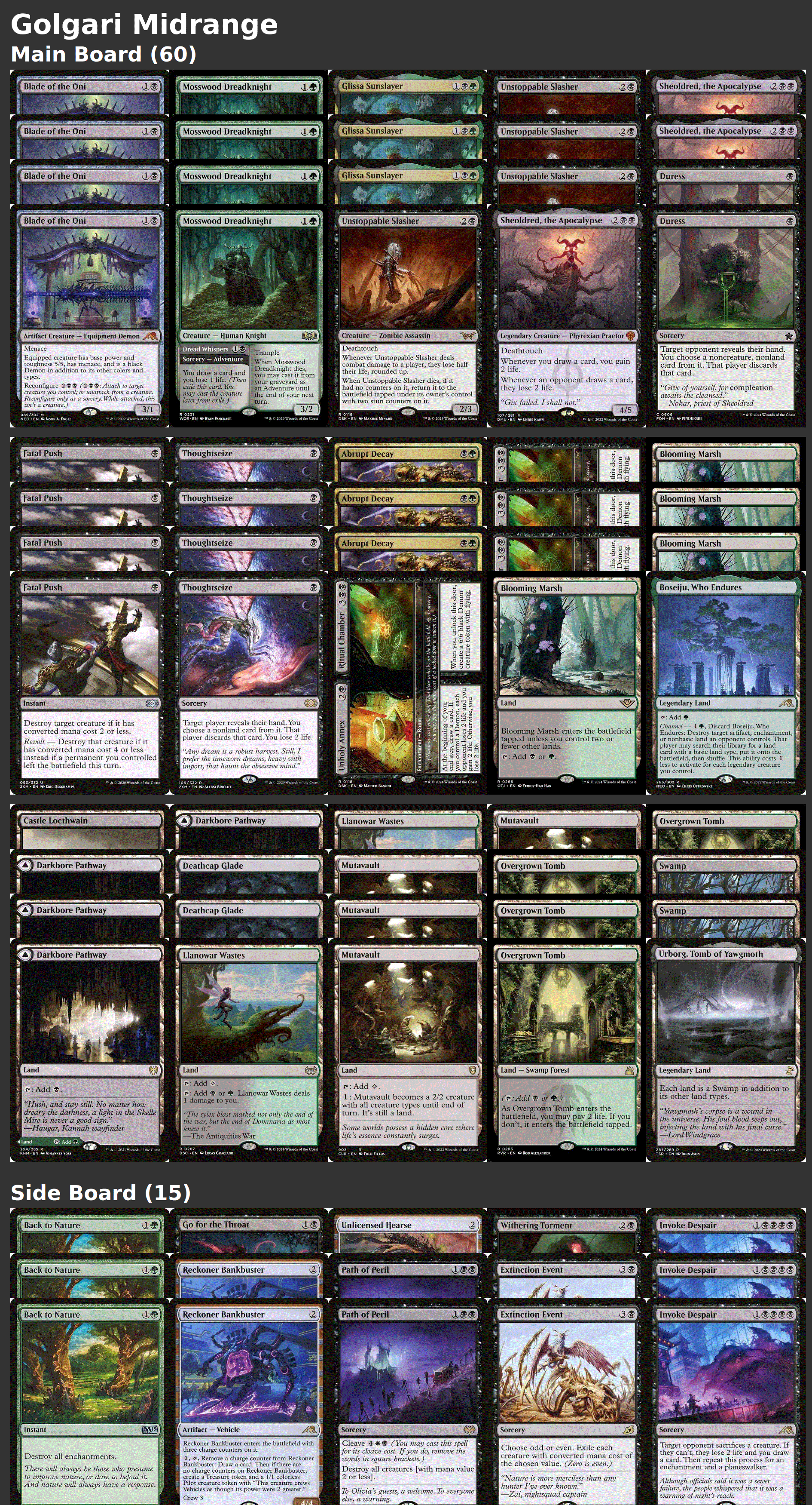 Golgari Midrange