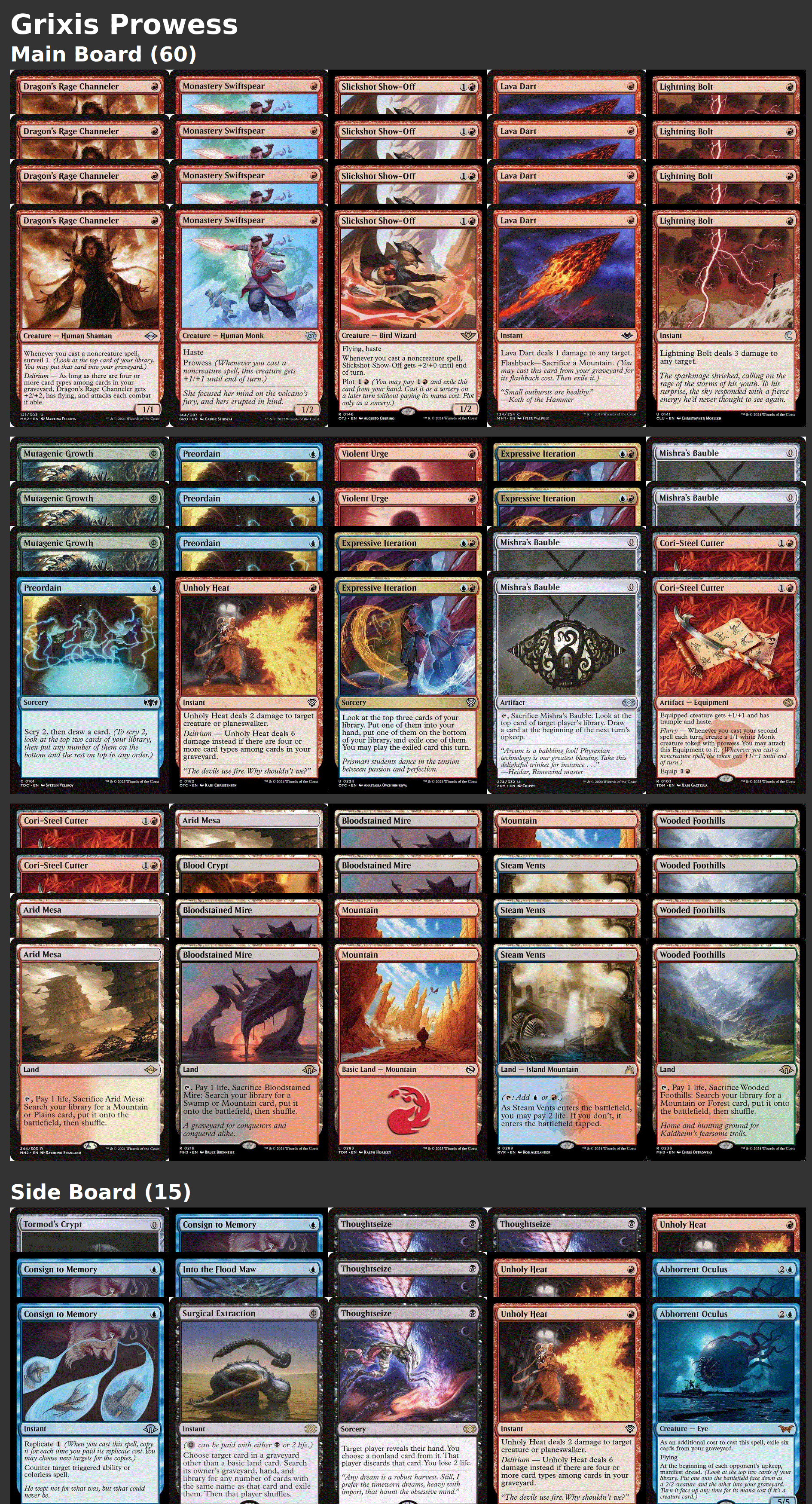 Grixis Prowess