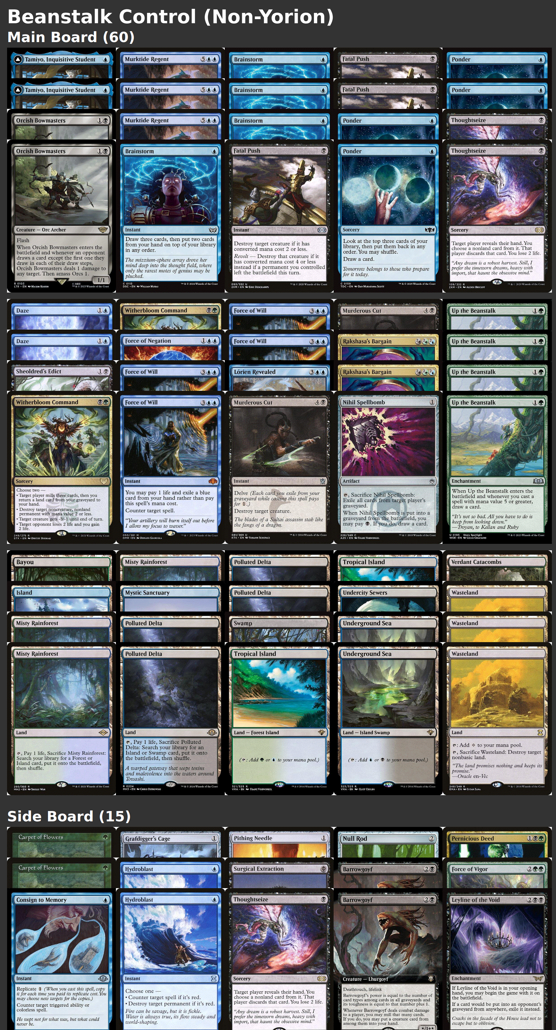 Beanstalk Control (Non-Yorion)