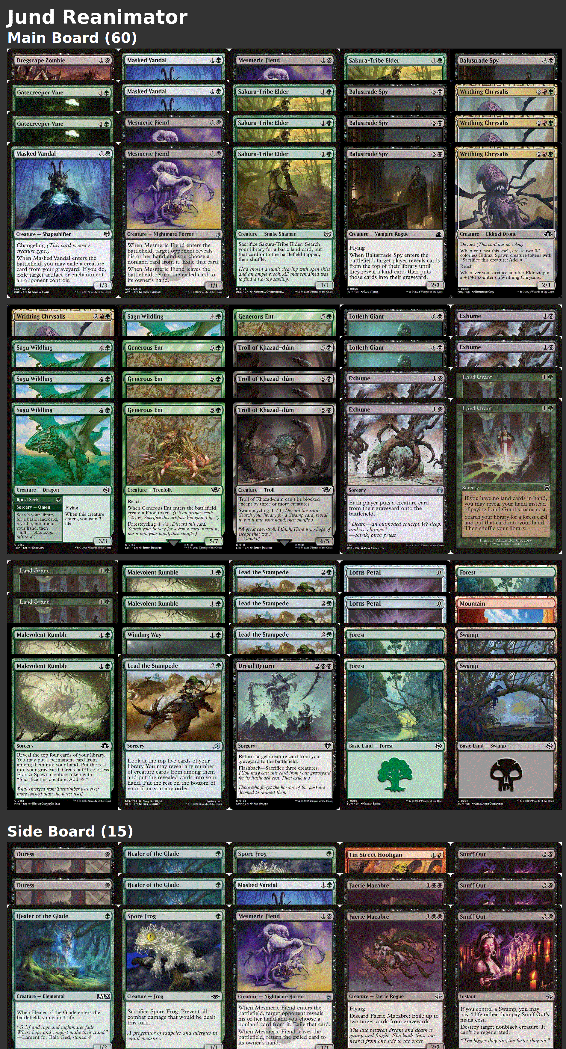 Jund Reanimator