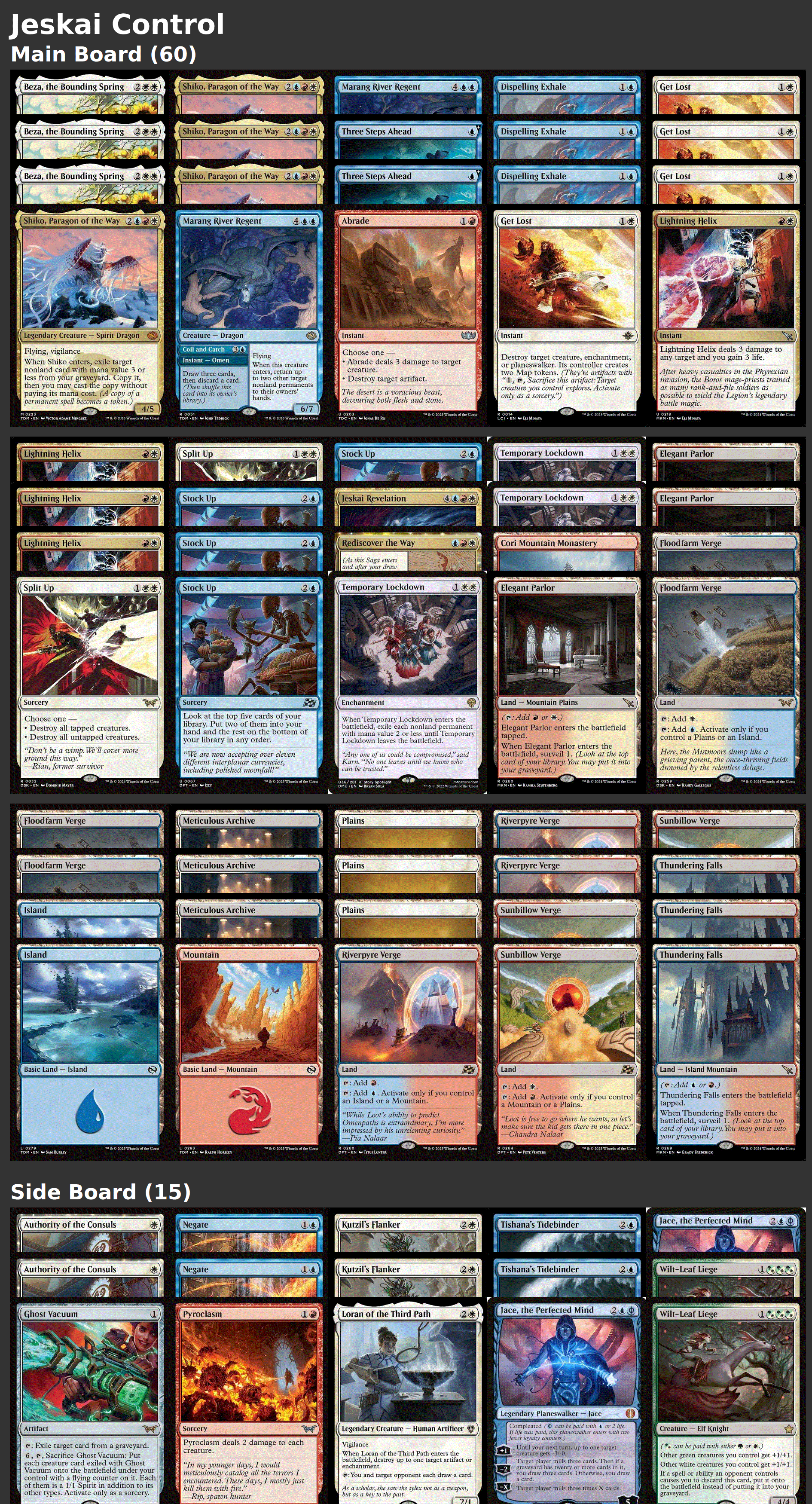 Jeskai Control