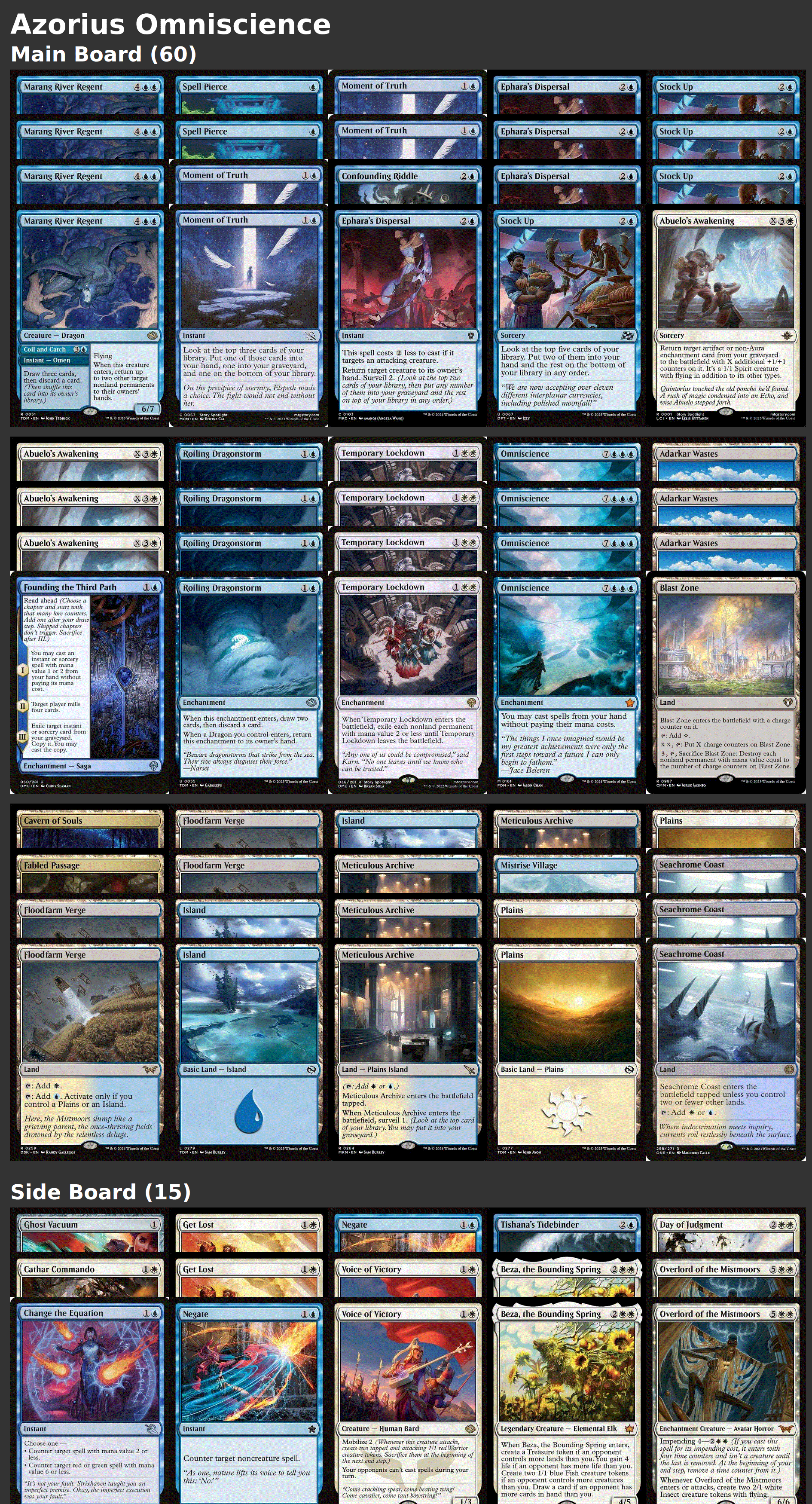 Azorius Omniscience