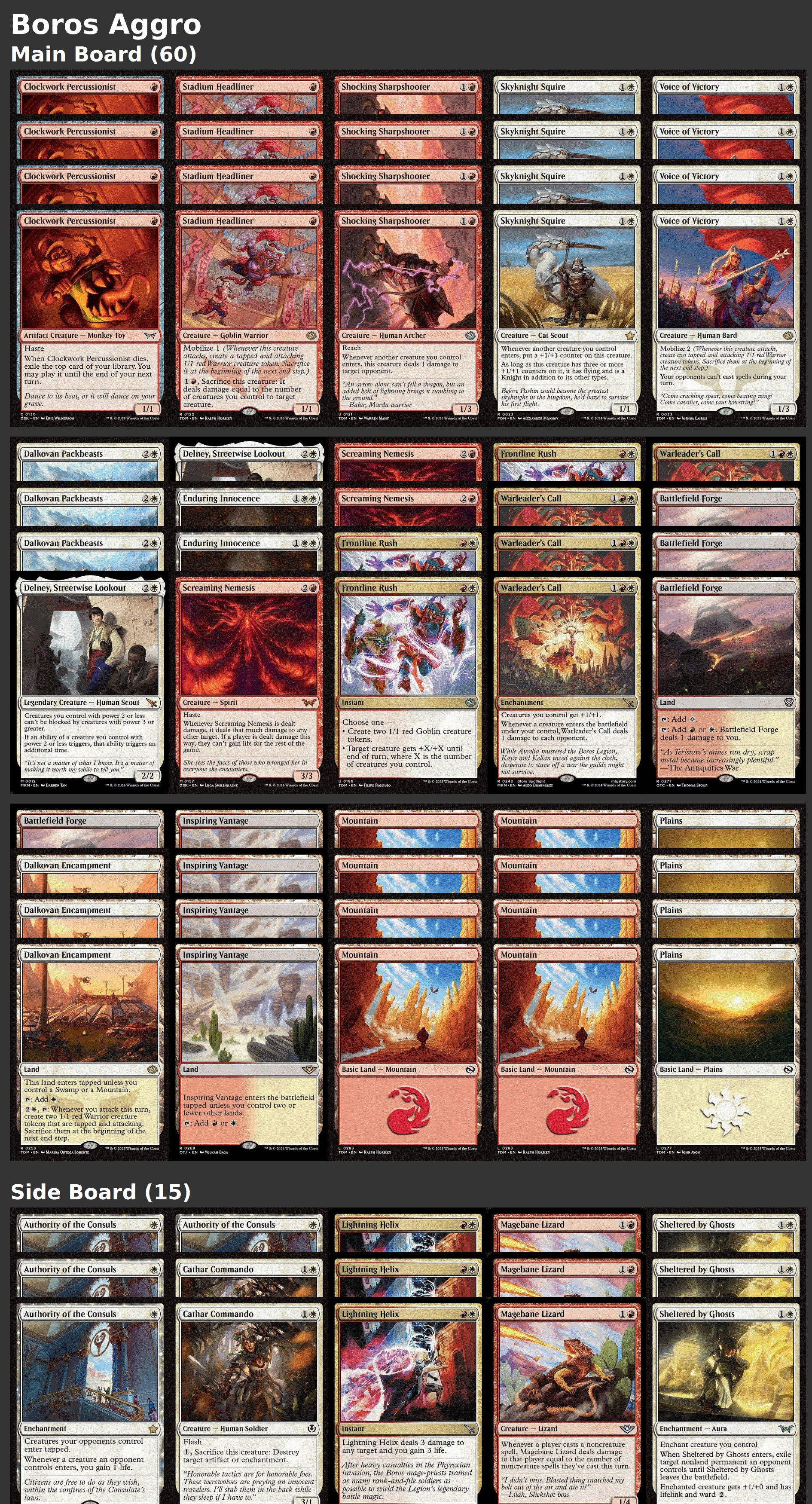 Boros Aggro