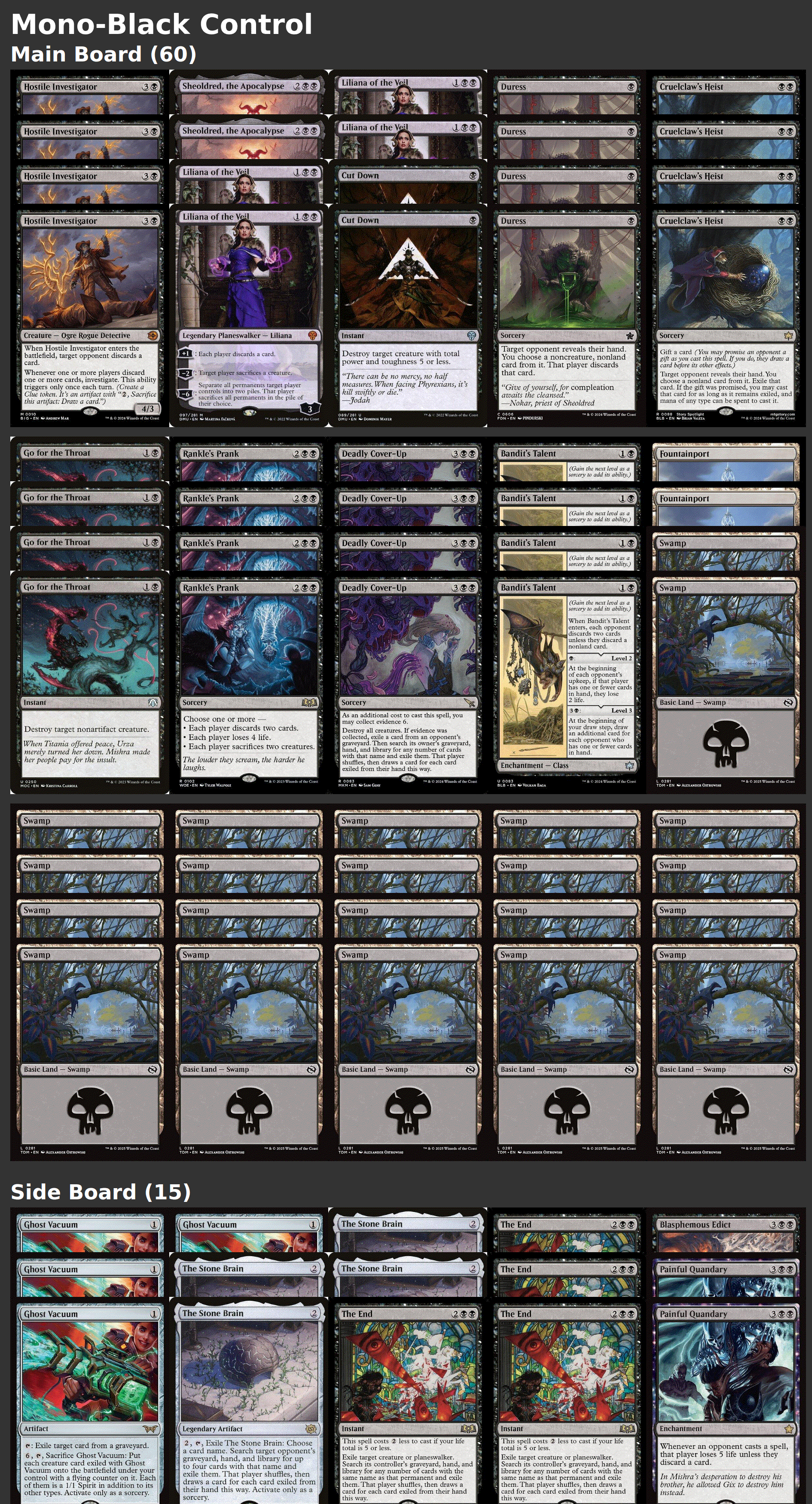 Mono-Black Control